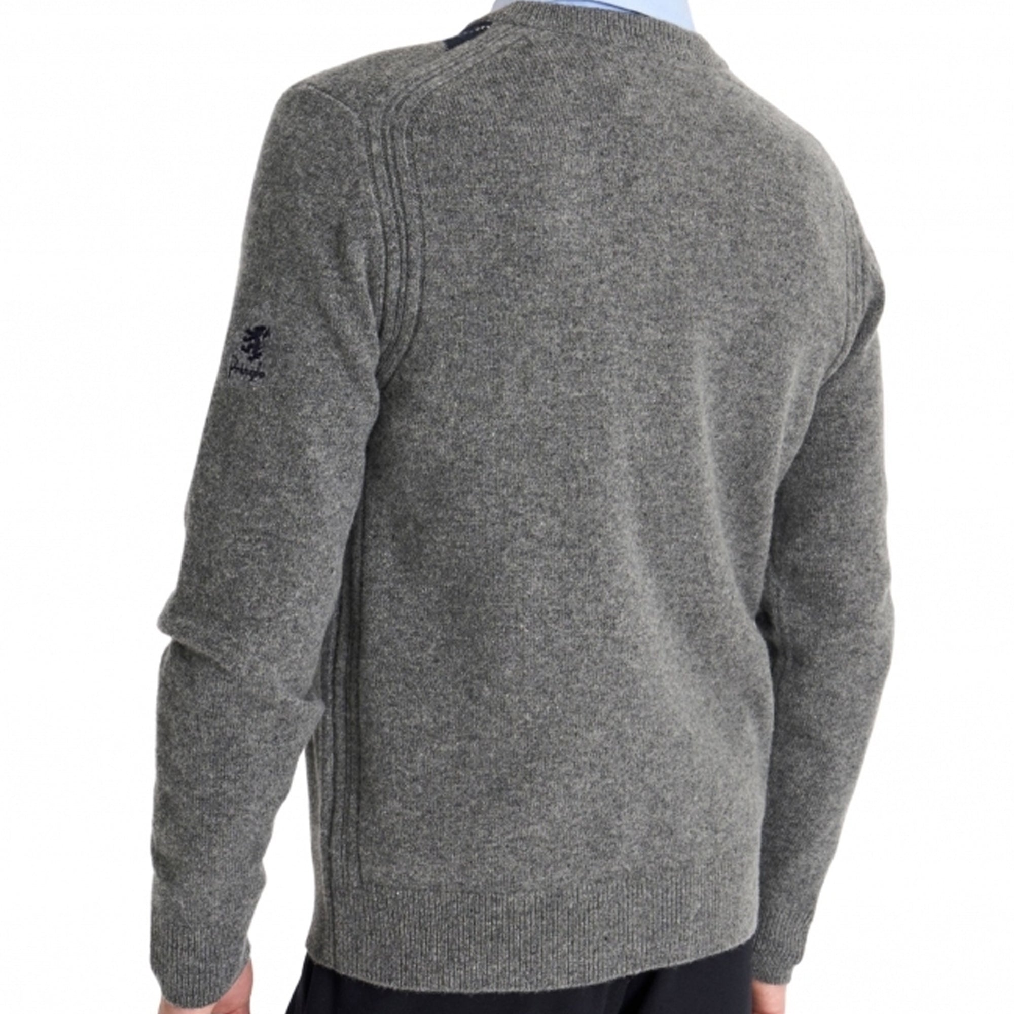 Argyle Jumper - Grey