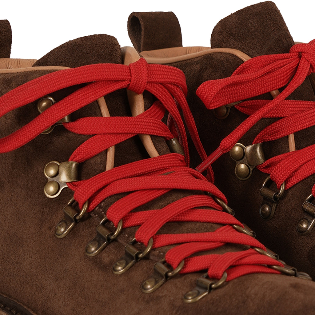 Fracap M120 Suede Boots - Coffee/Black