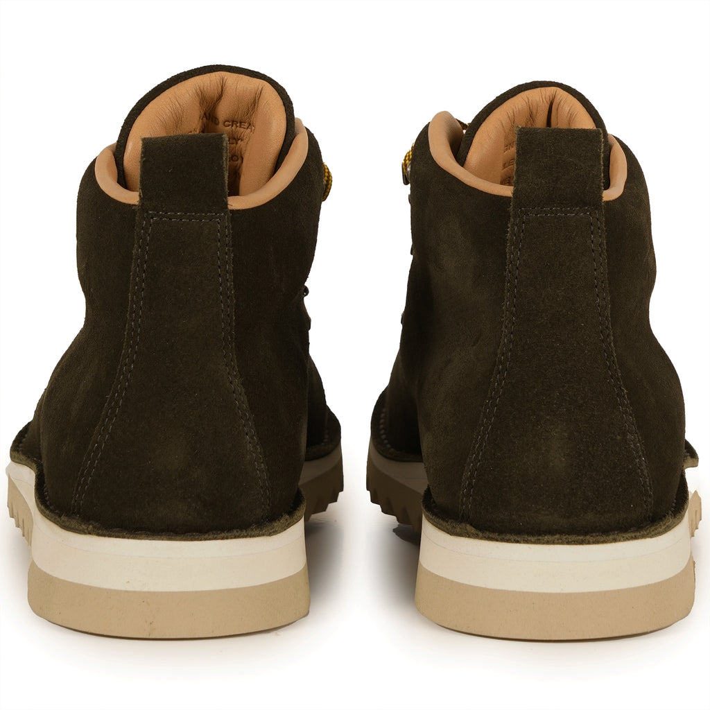 Fracap M120 Suede Boots - Forest/Beige