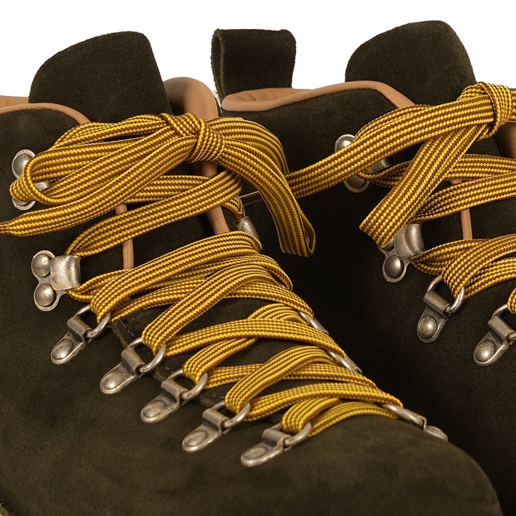 Fracap M120 Suede Boots - Forest/Beige