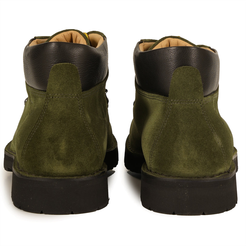 Fracap M128 Suede Boots - Green/Black