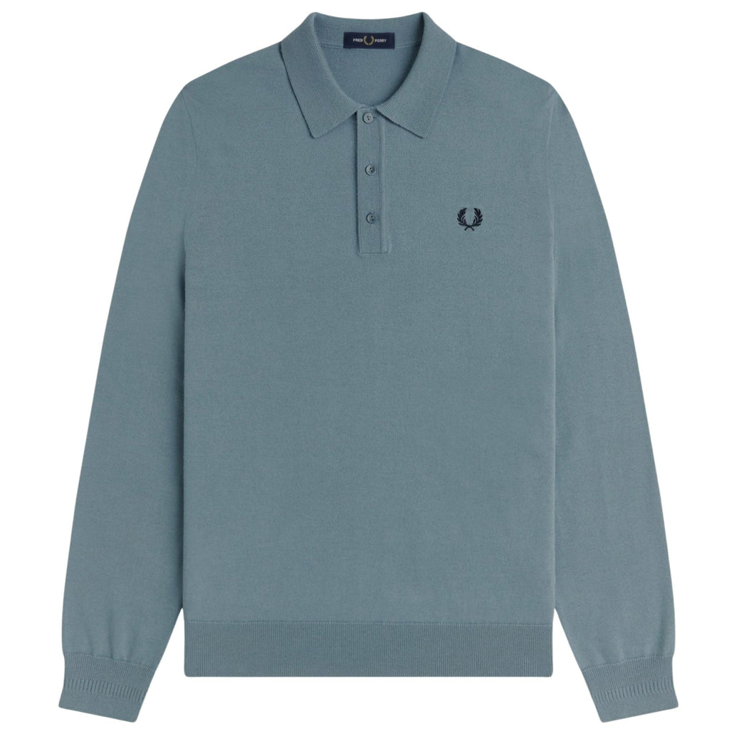 Fred Perry Classic Knitted Long Sleeve Shirt - Stockport