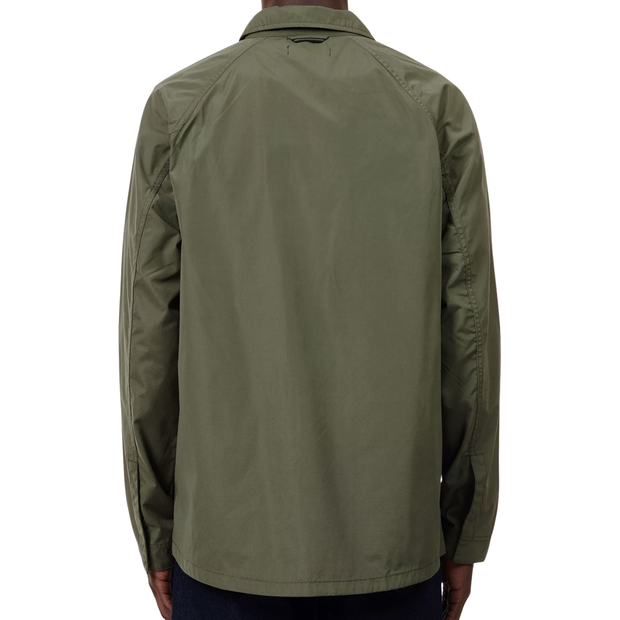 Fred Perry Raglan Utility Overshirt - Green