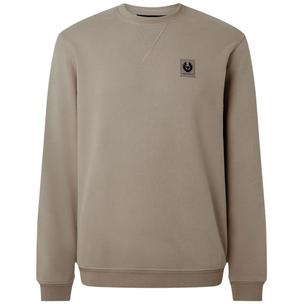 Belstaff Crew Neck Sweatshirt - Dark Sand