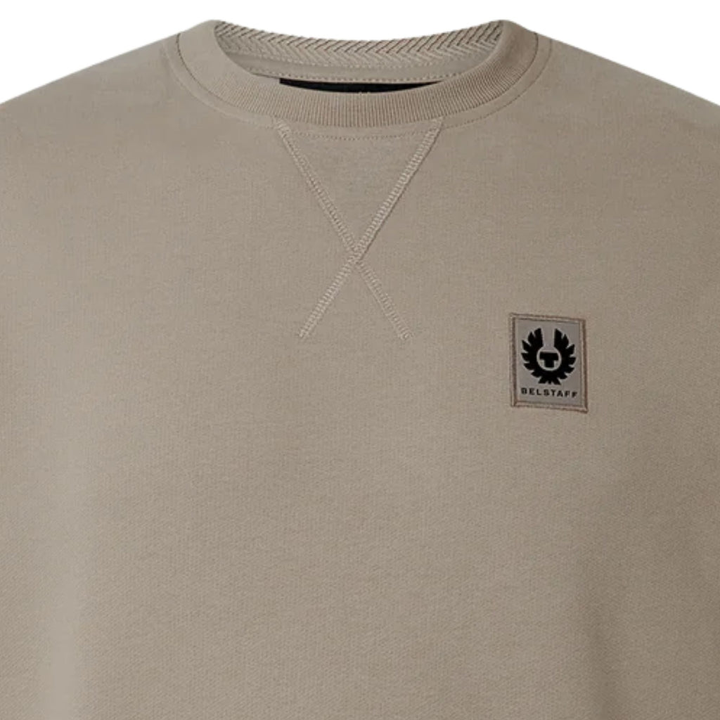 Belstaff Crew Neck Sweatshirt - Dark Sand
