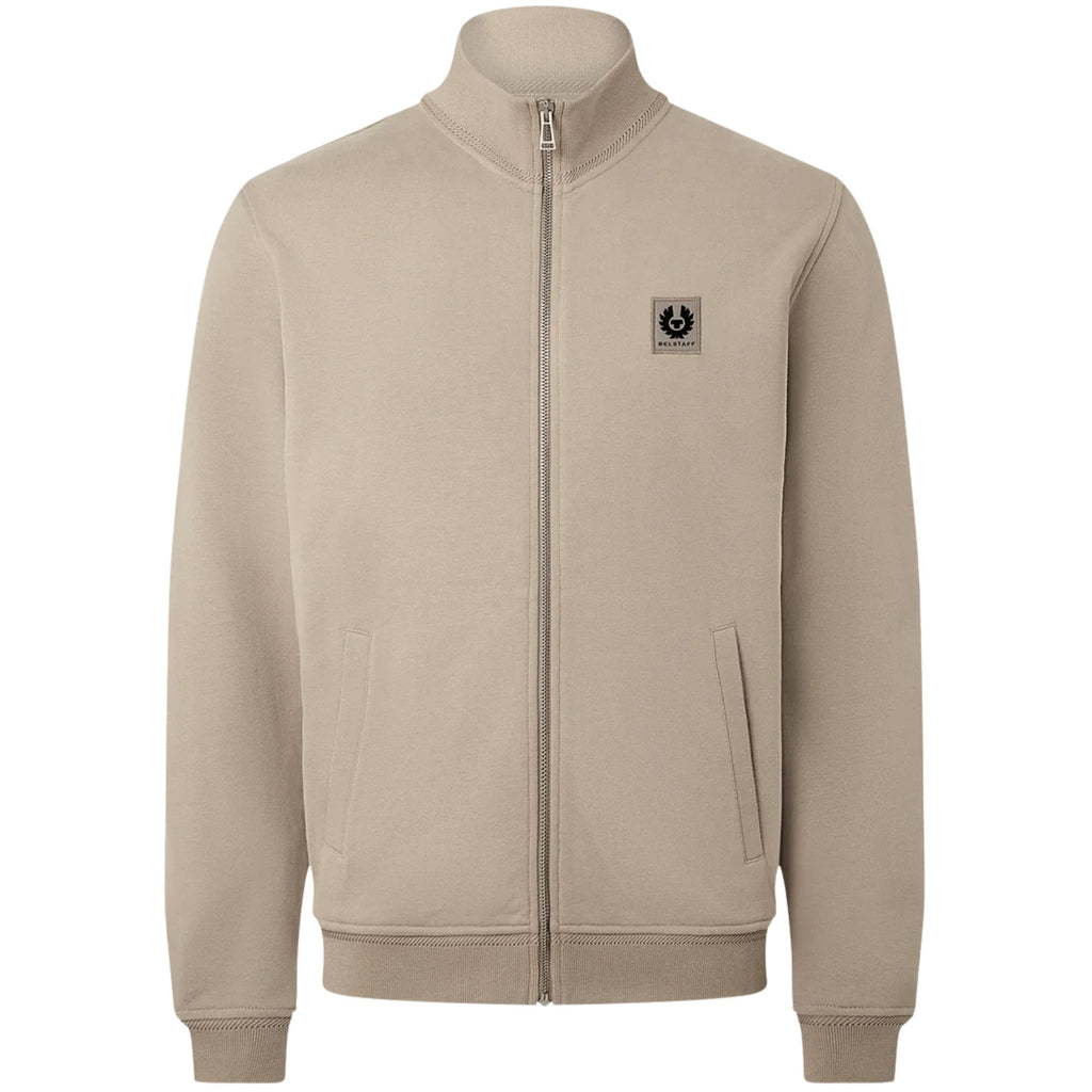 Belstaff Full Zip Sweatshirt - Dark Sand