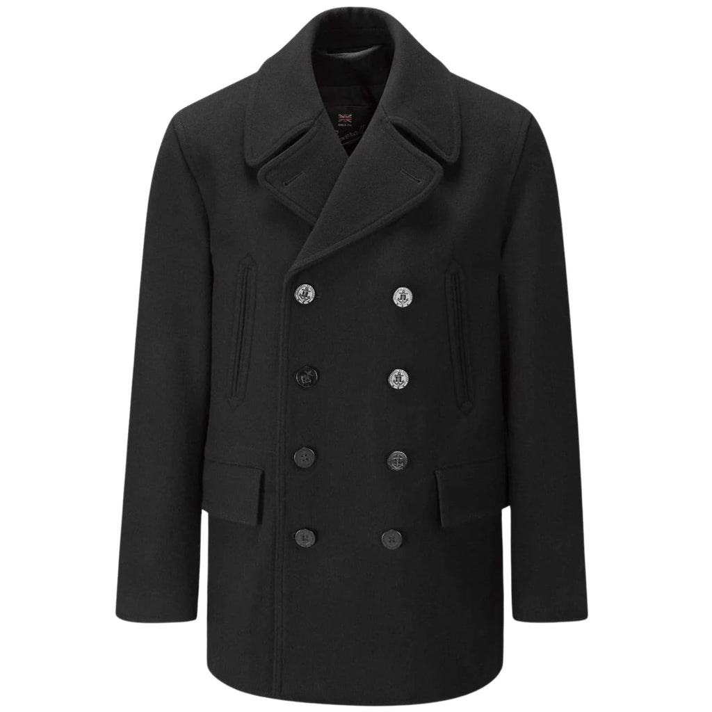 Gloverall Churchill Peacoat - Black