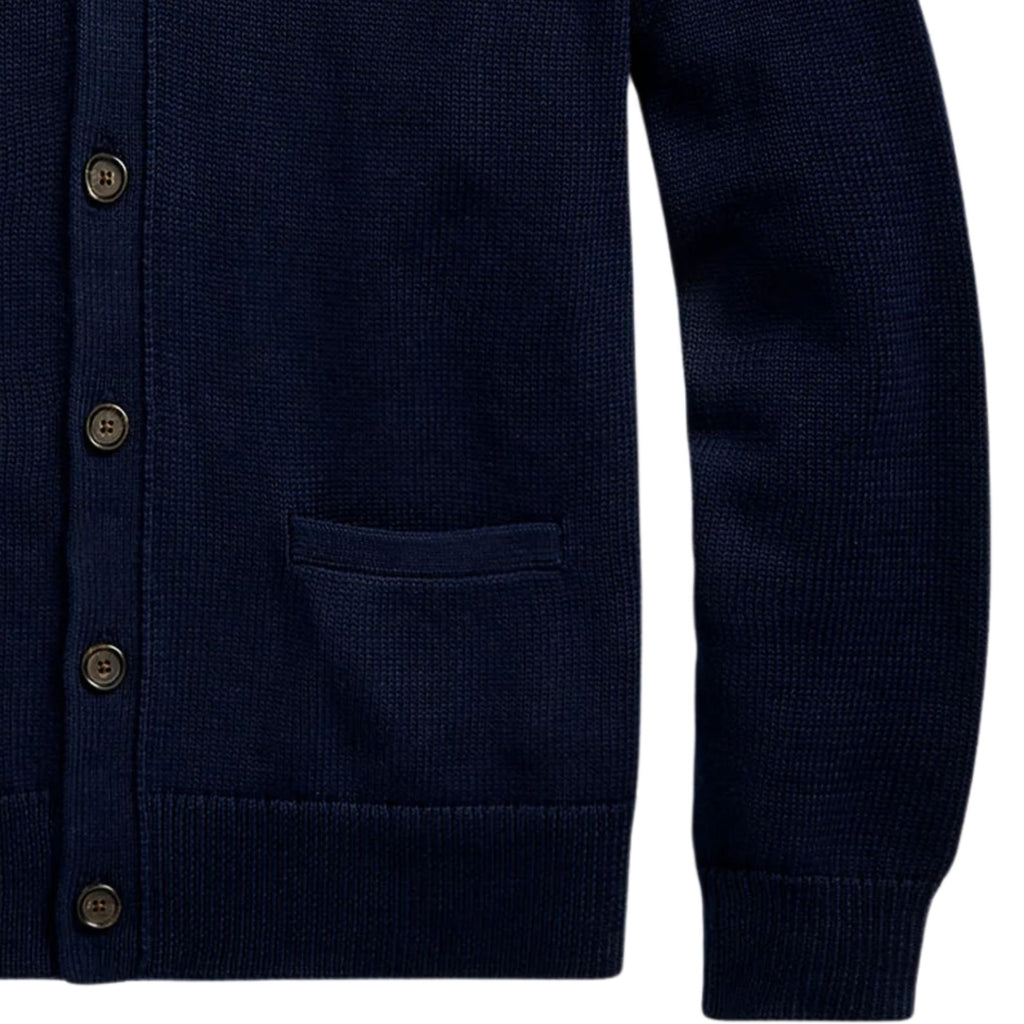 Polo Ralph Lauren V-Neck Cardigan - Navy