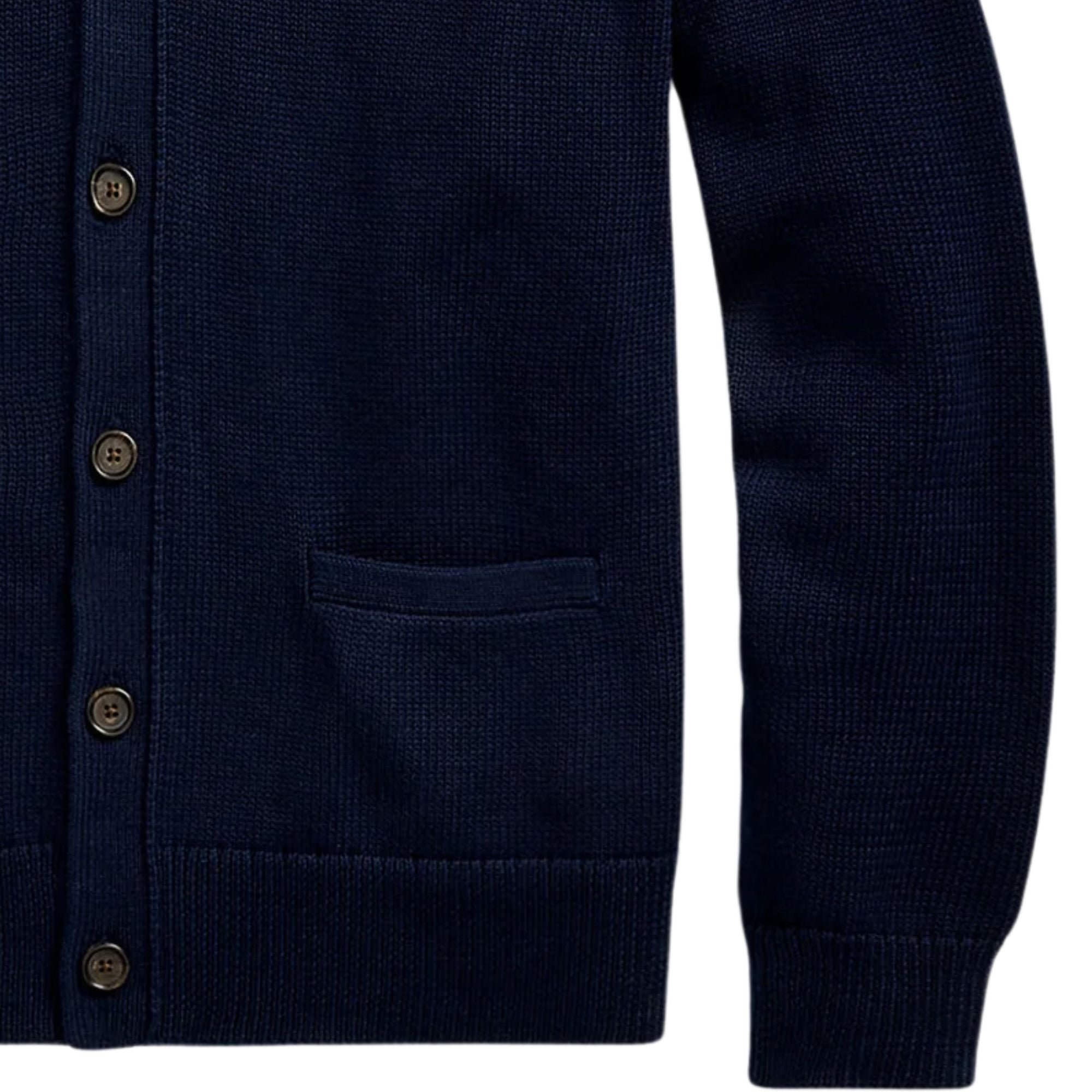 Polo Ralph Lauren V-Neck Cardigan - Navy