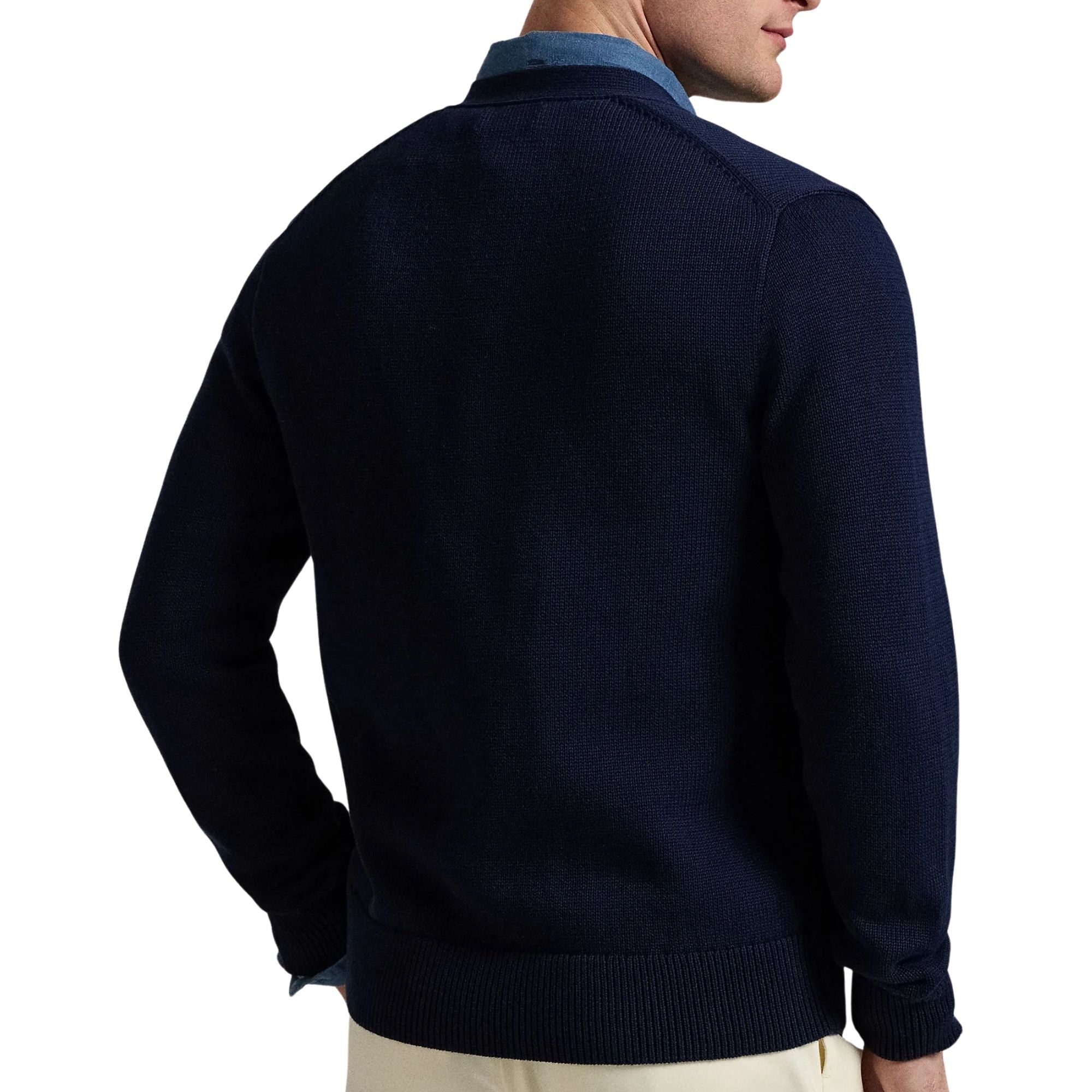 Polo Ralph Lauren V-Neck Cardigan - Navy