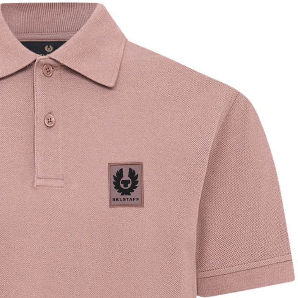 Belstaff Logo Polo Shirt - Pink