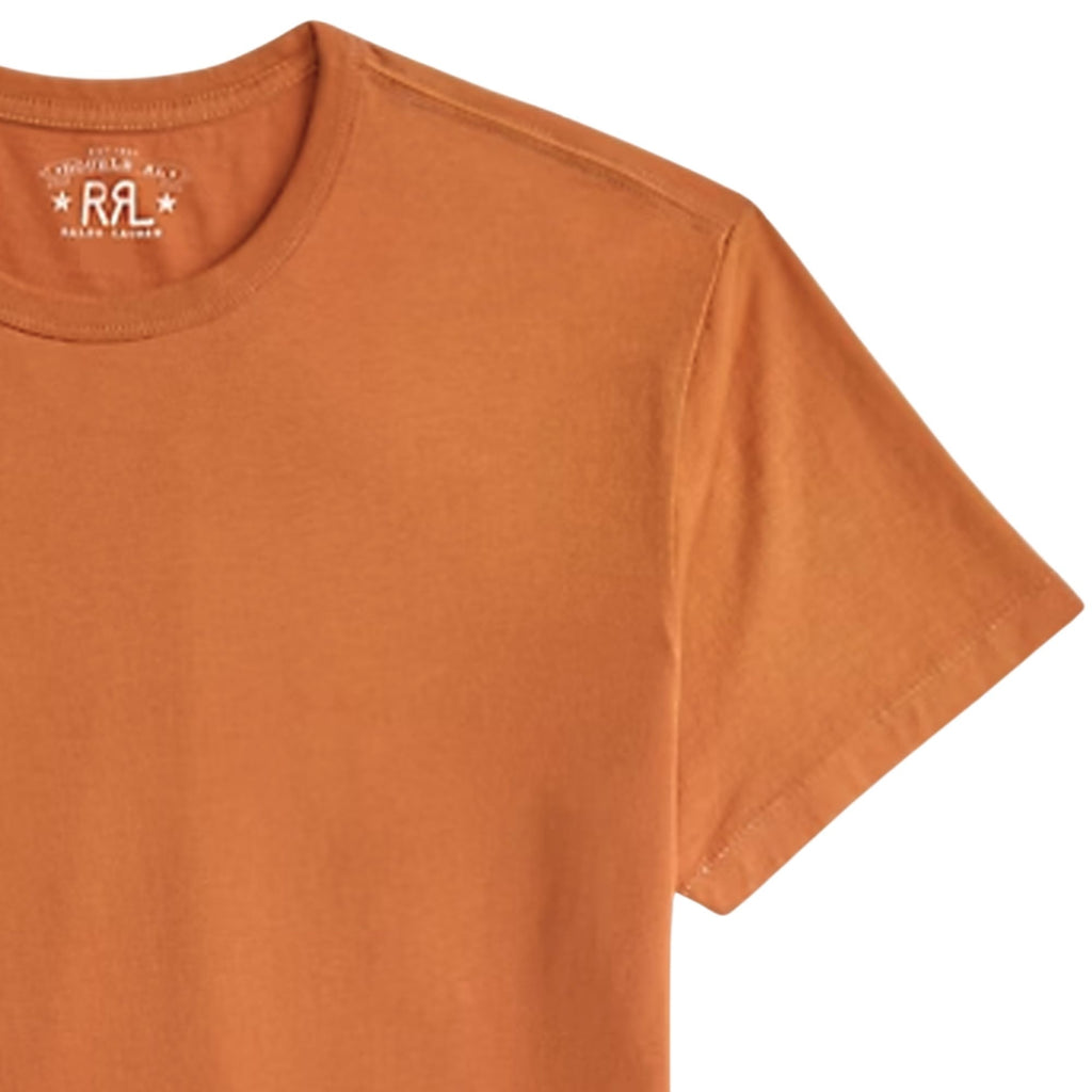 RRL by Ralph Lauren Garment-Dyed Crewneck T-Shirt - Orange