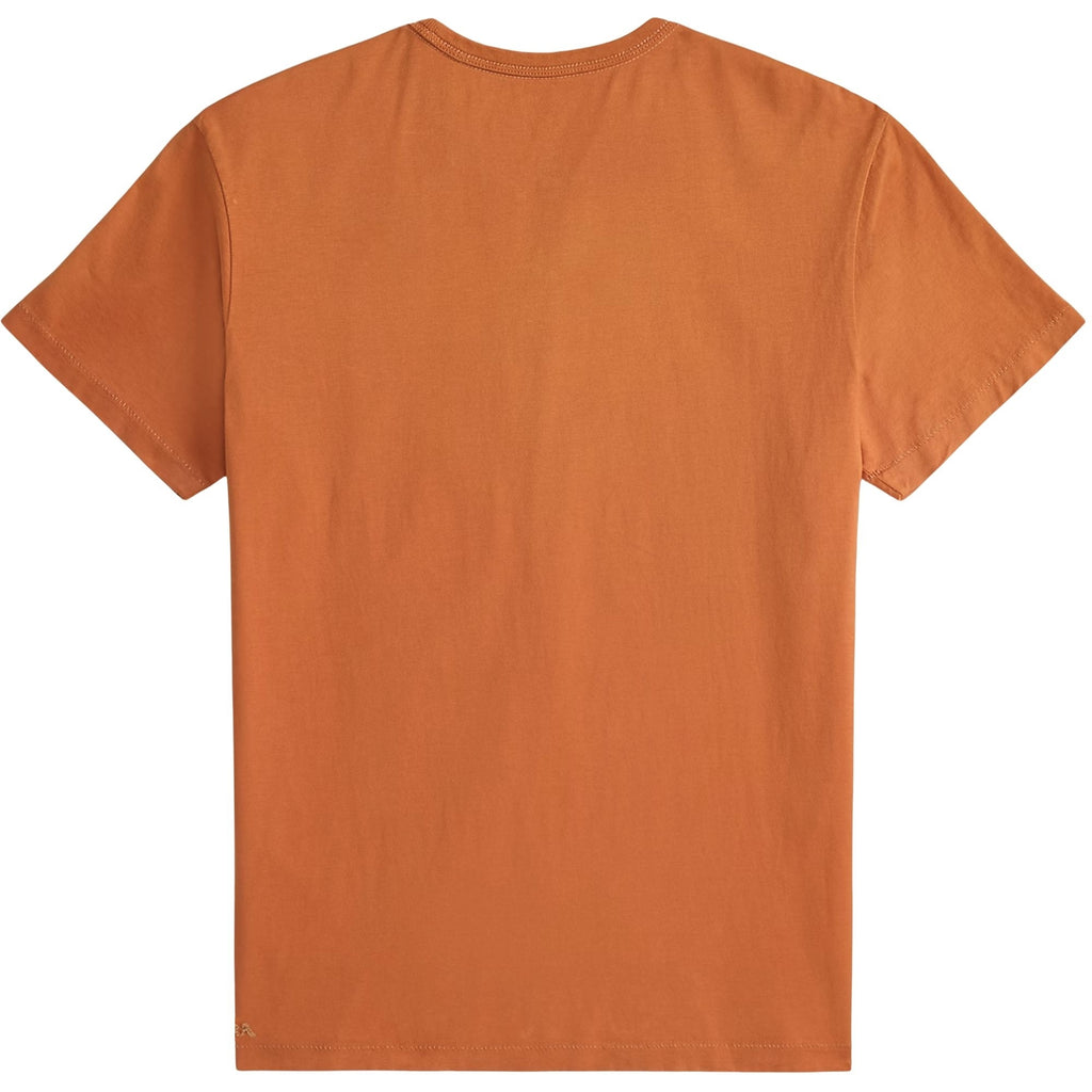 RRL by Ralph Lauren Garment-Dyed Crewneck T-Shirt - Orange