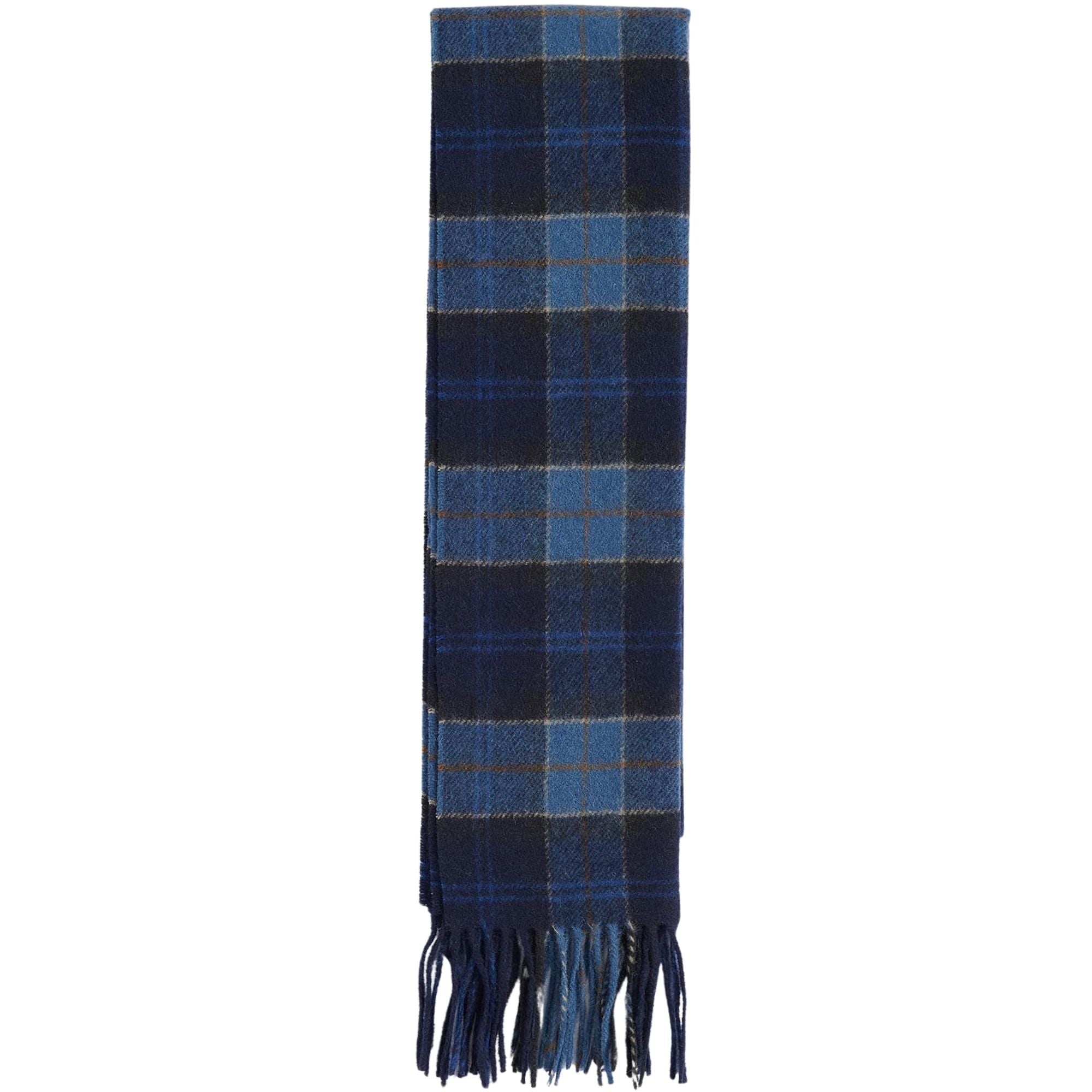 Barbour Tartan Lambswool Scarf - Midnight