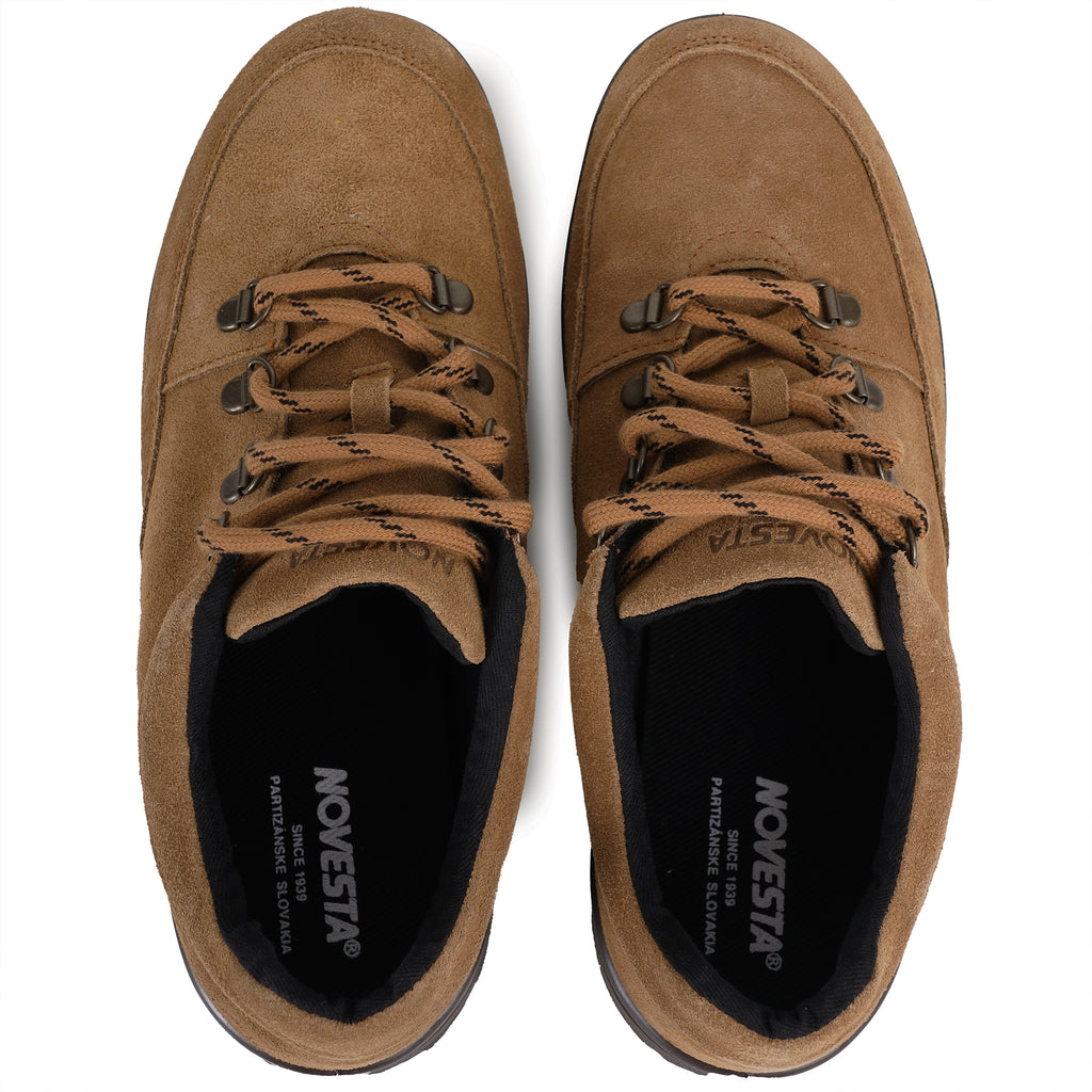 Novesta Trampky Suede Trainer - Cognac