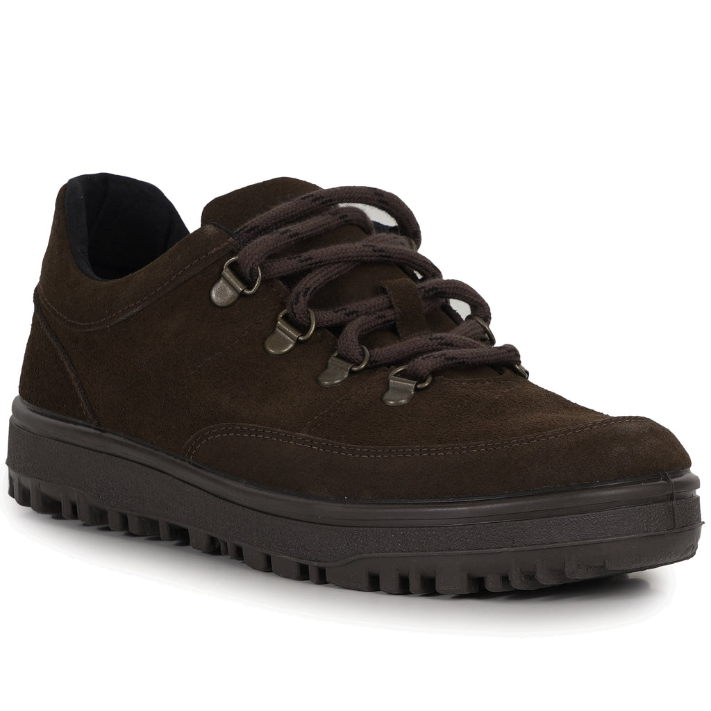 Novesta Trampky Suede Trainer - Brown
