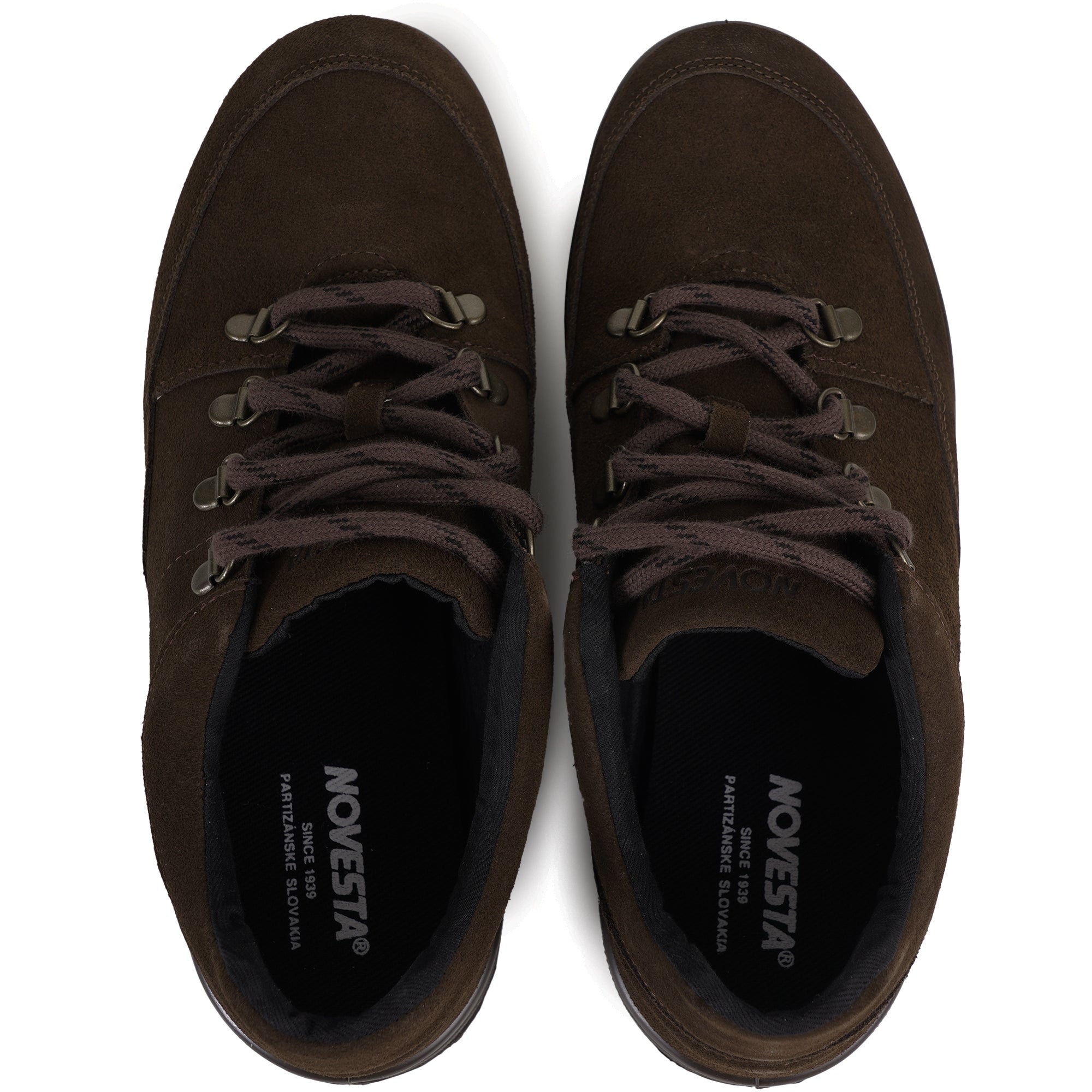 Novesta Trampky Suede Trainer - Brown