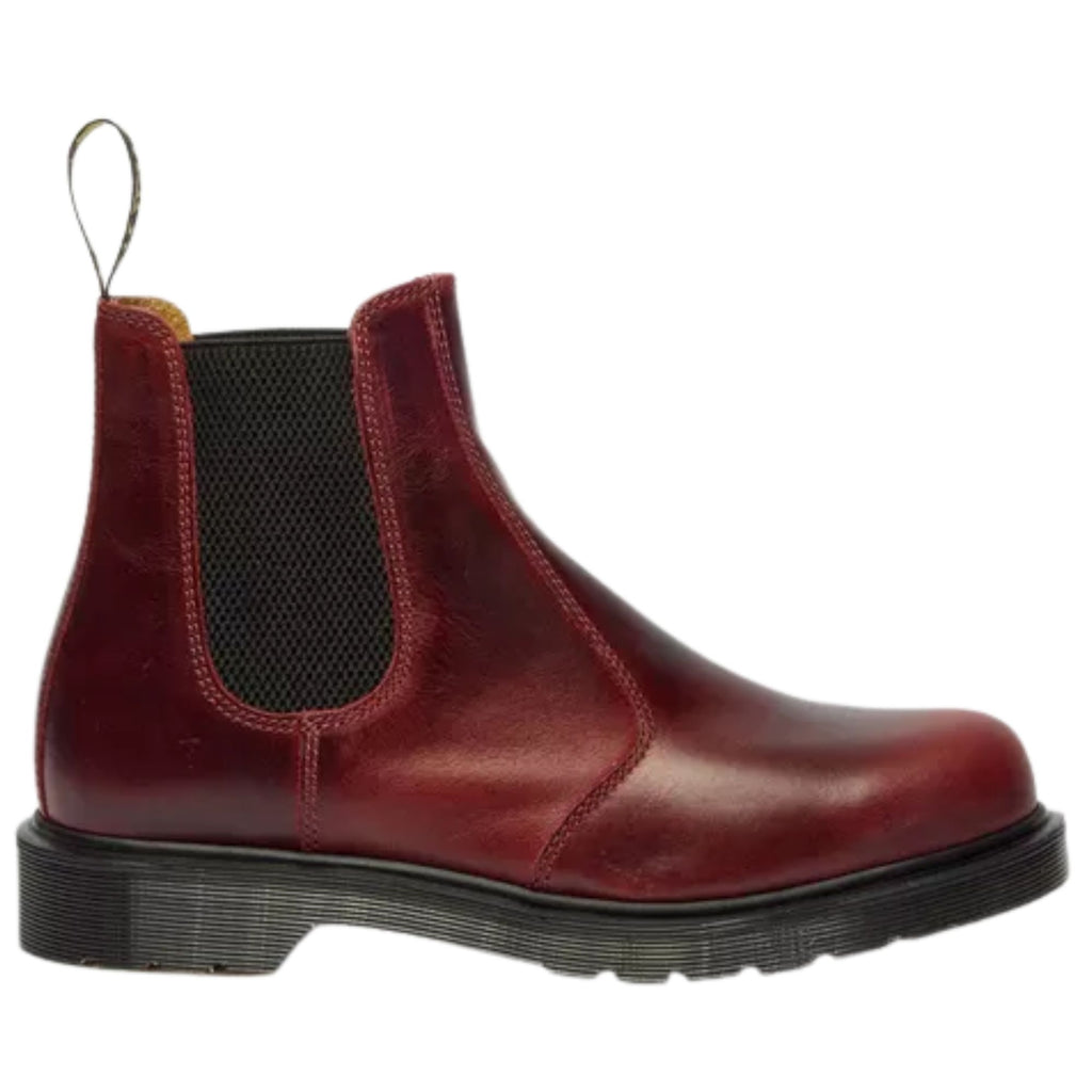 Dr. Martens Made In England 2976 Classic Calf Leather Chelsea Boots - Burgundy