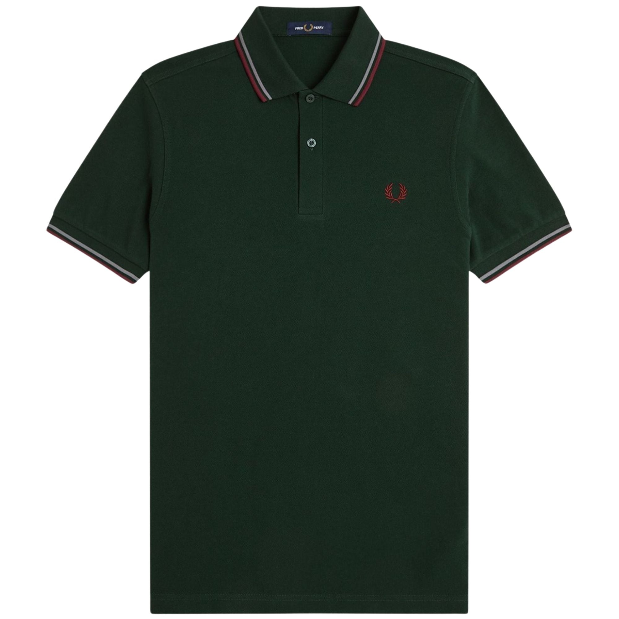 Fred Perry M3600 Twin Tipped Polo Shirt - Grassroots