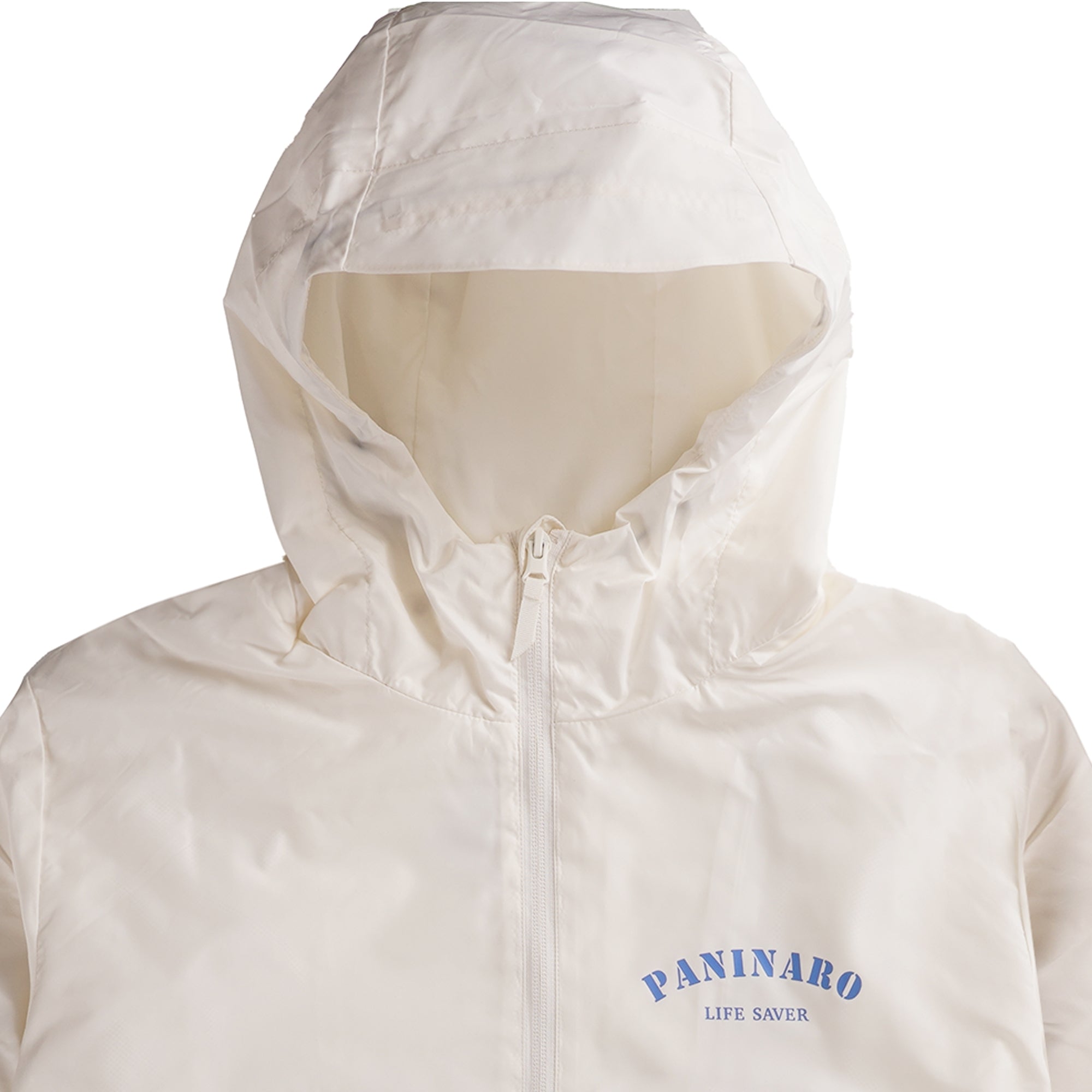 Life Saver Hooded Jacket - White/Blue