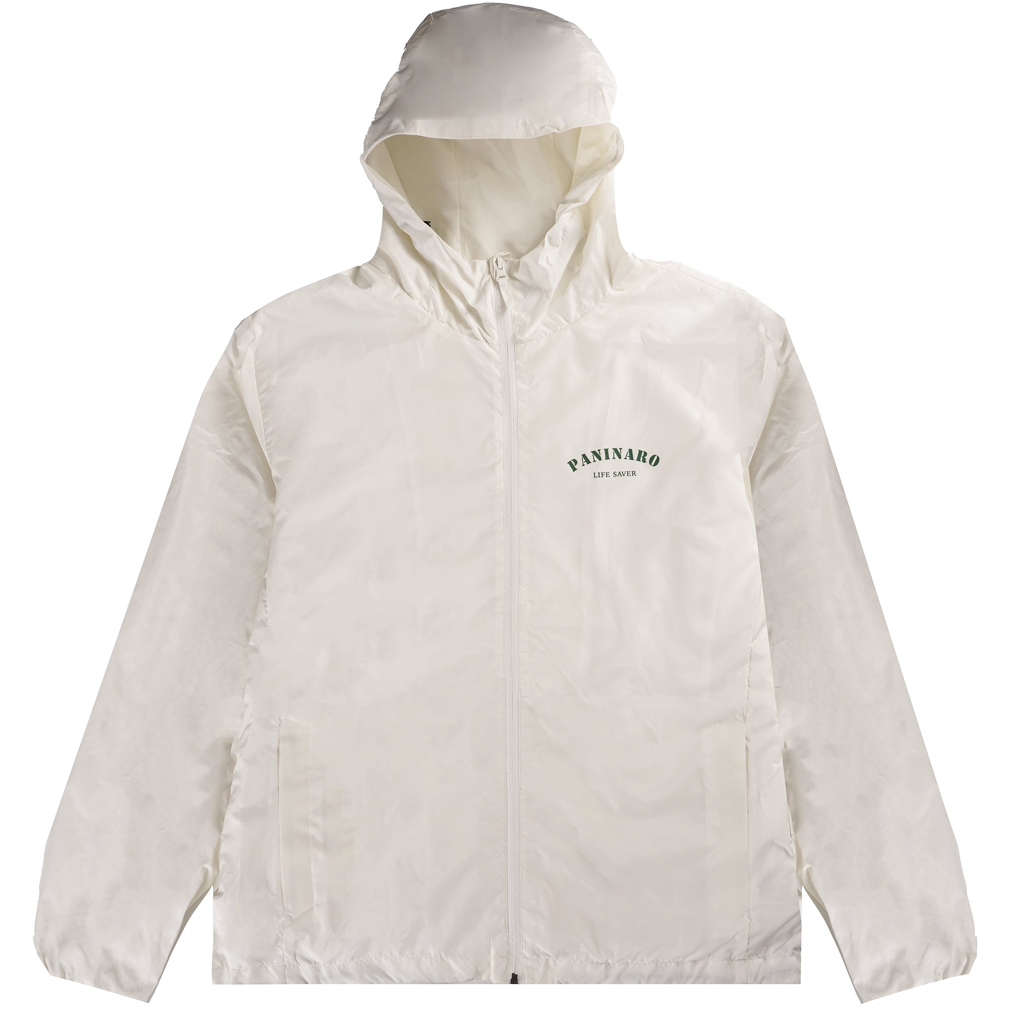 Life Saver Hooded Jacket - White/Green