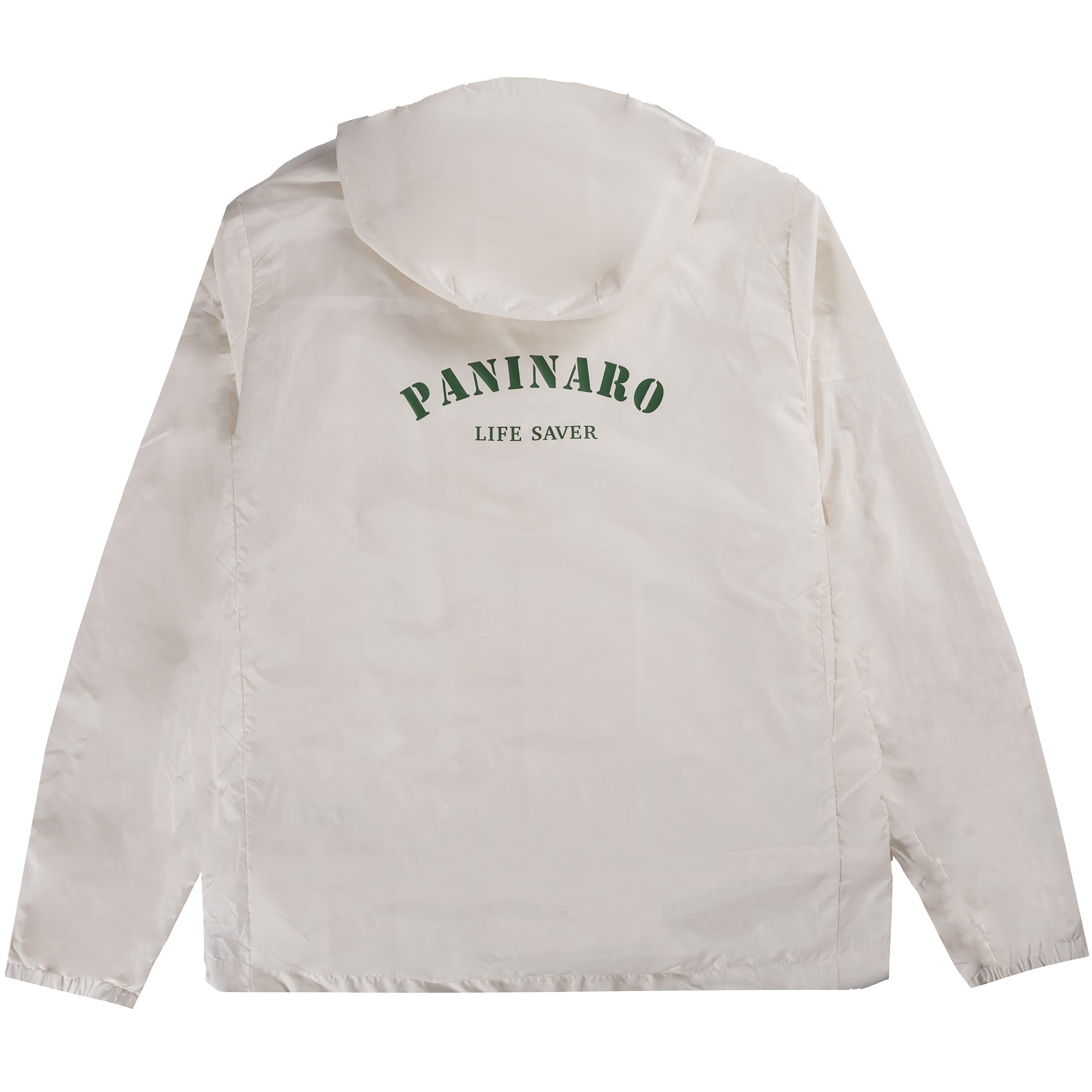 Life Saver Hooded Jacket - White/Green