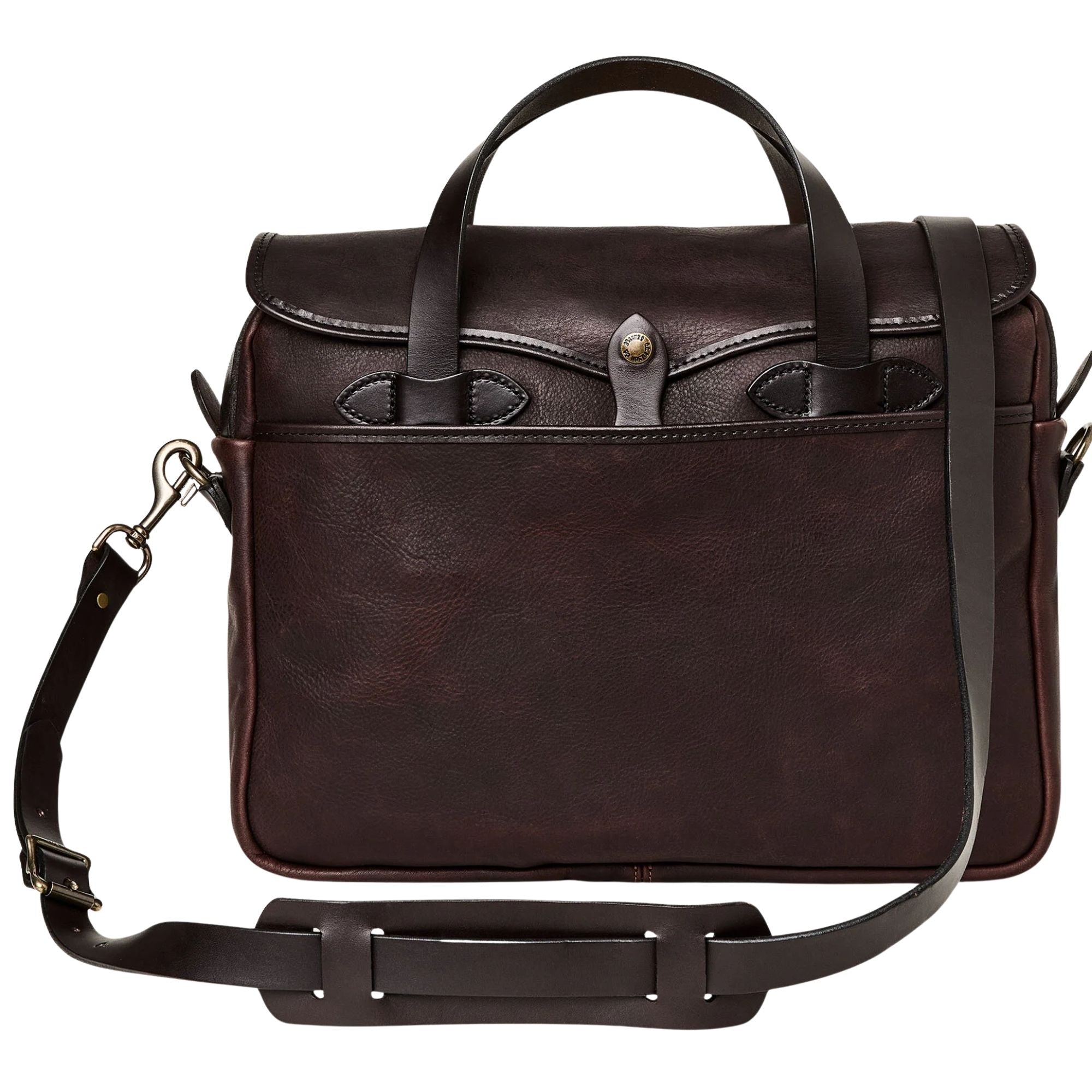 Filson Heritage Leather Original Briefcase - Brown