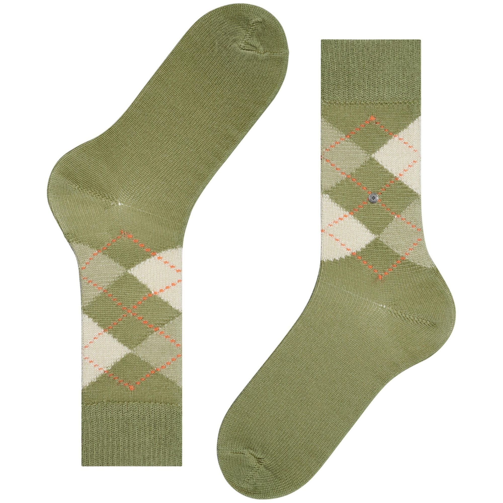 Burlington Socks Preston Socks - Green Marl