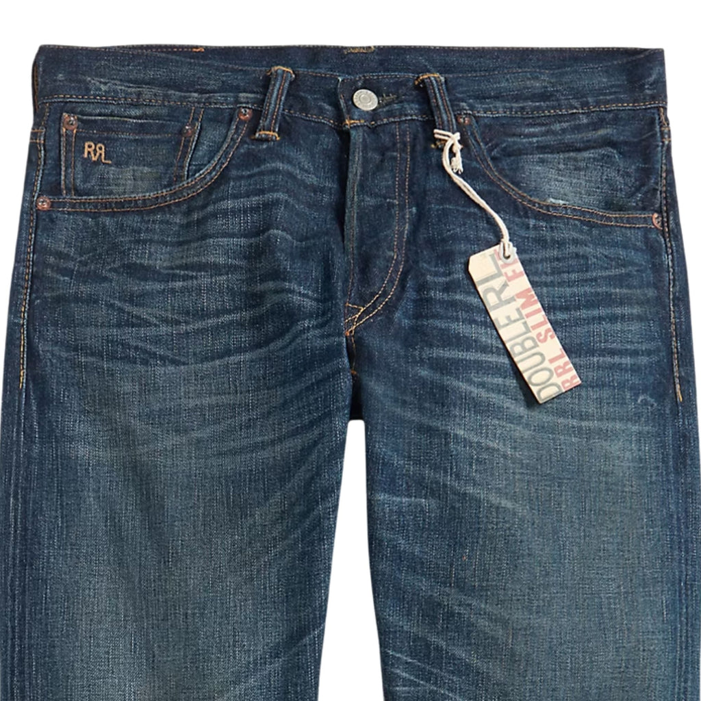 RRL by Ralph Lauren Slim Fit Ridgecrest Selvedge Jean - Blue