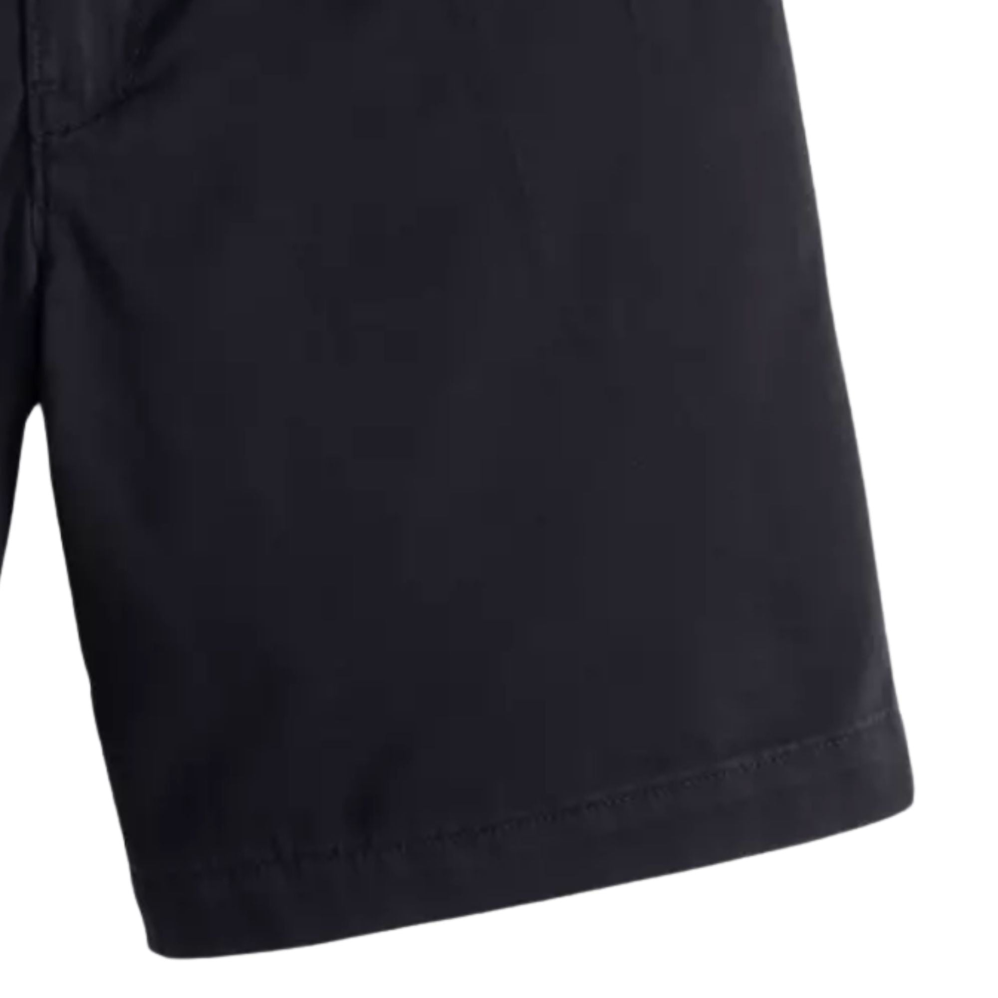 Baggy Pleated Shorts - Black