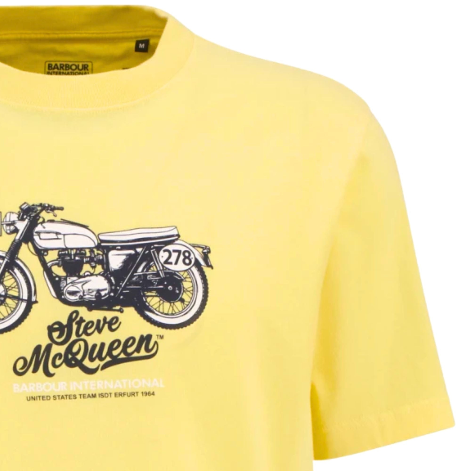 Barbour International Cerney T-Shirt - Yellow