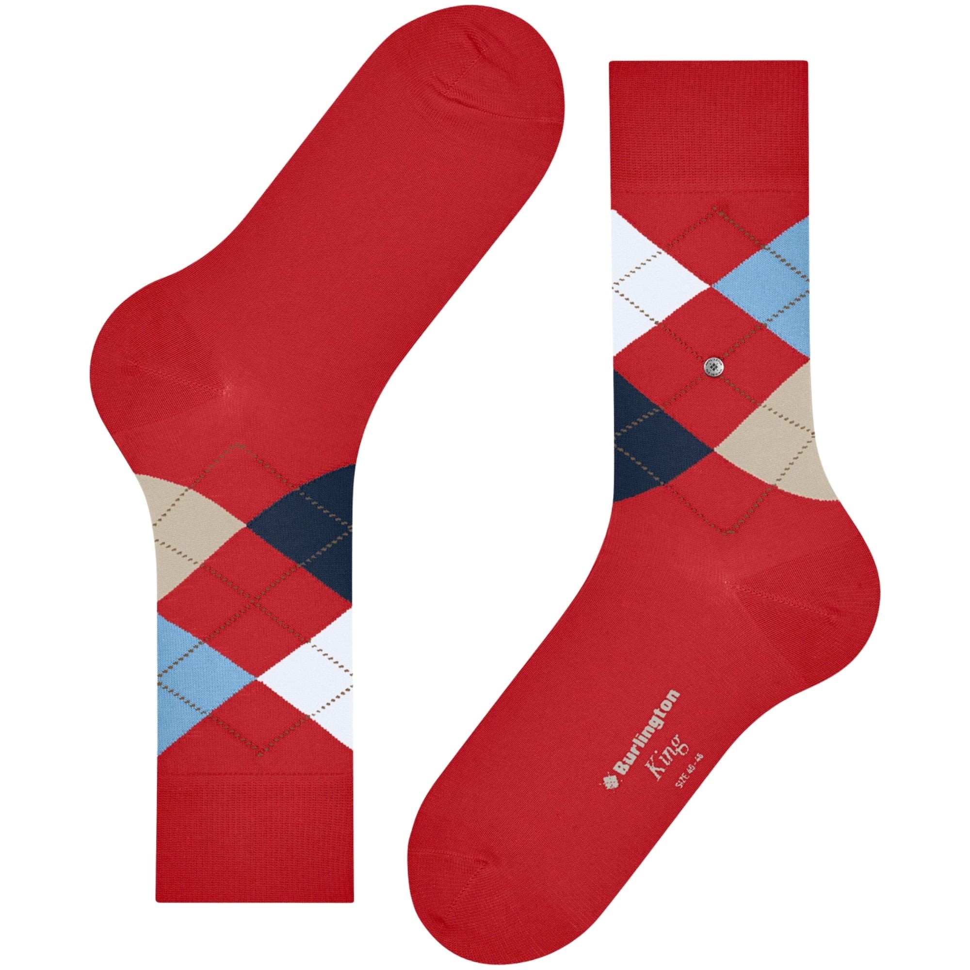 Burlington Socks King Socks - Coral