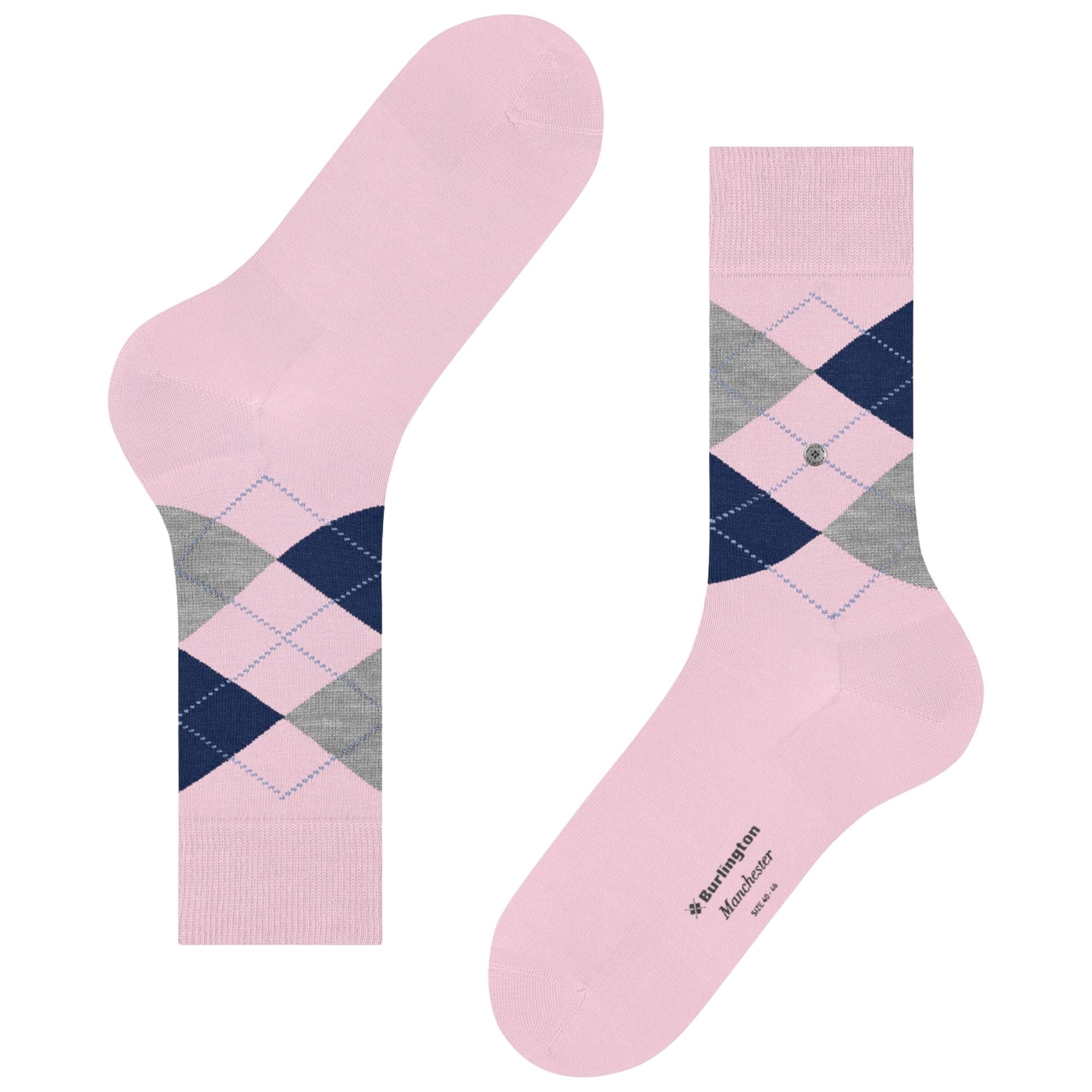 Burlington Socks Manchester Socks - Pink