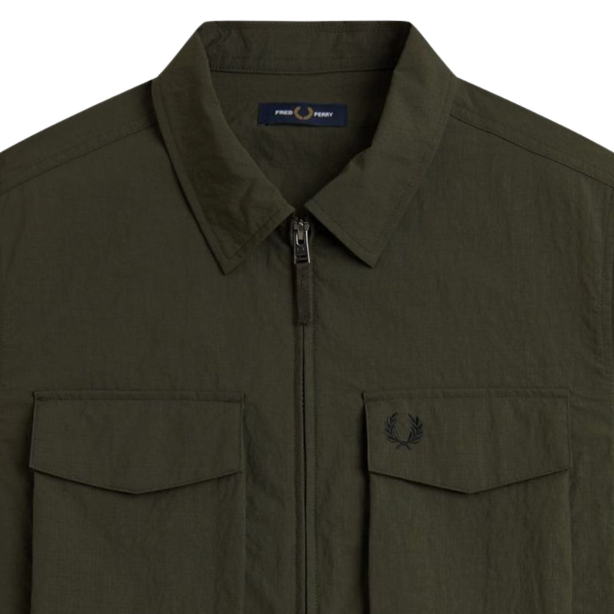 Ripstop Pocket Overshirt - Hunting Green