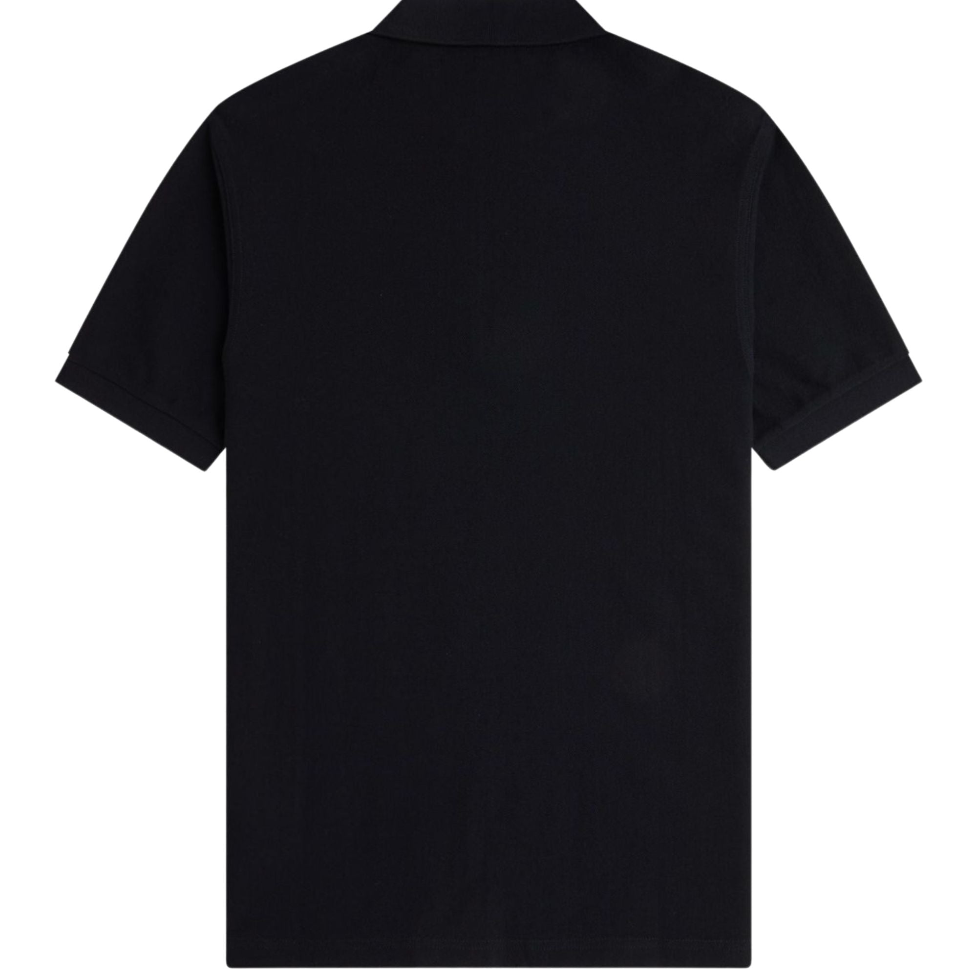 Vertical Stripe Polo Shirt - Black/Champ