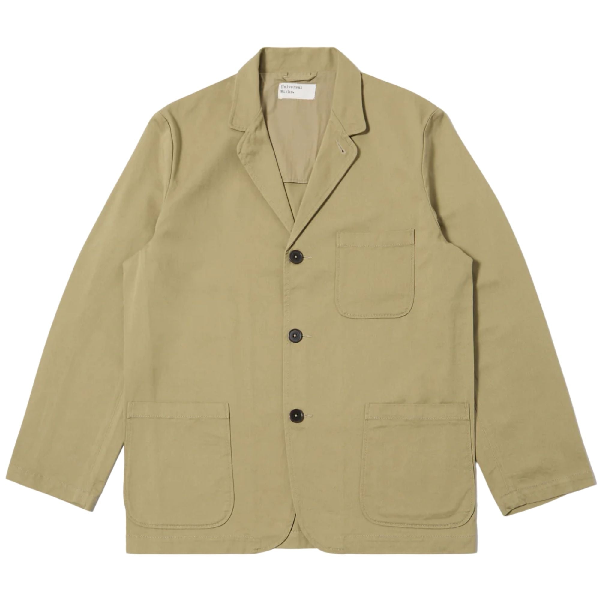Three Button Jacket - Sand