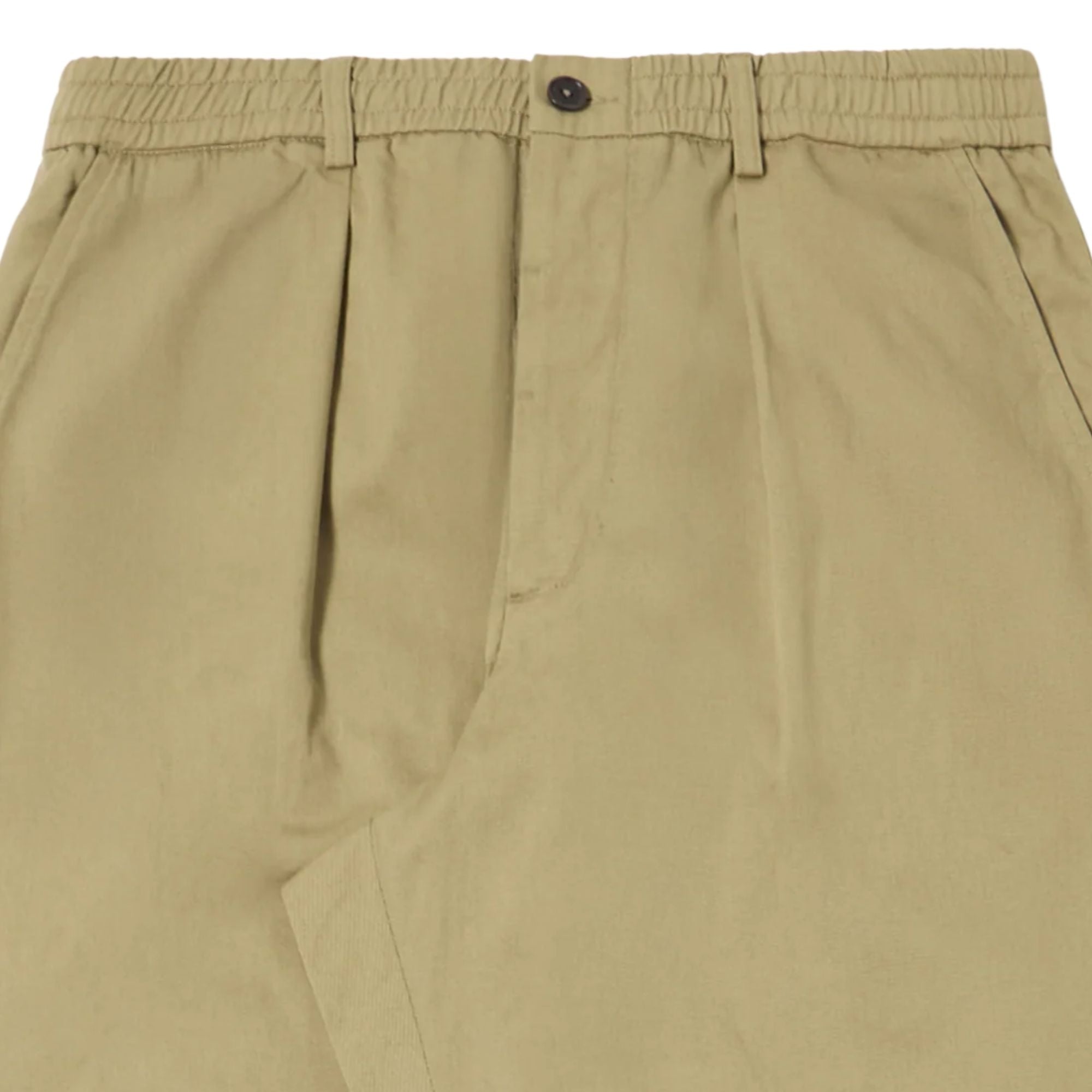 Universal Works Twill Pleated Track Pant - Sand