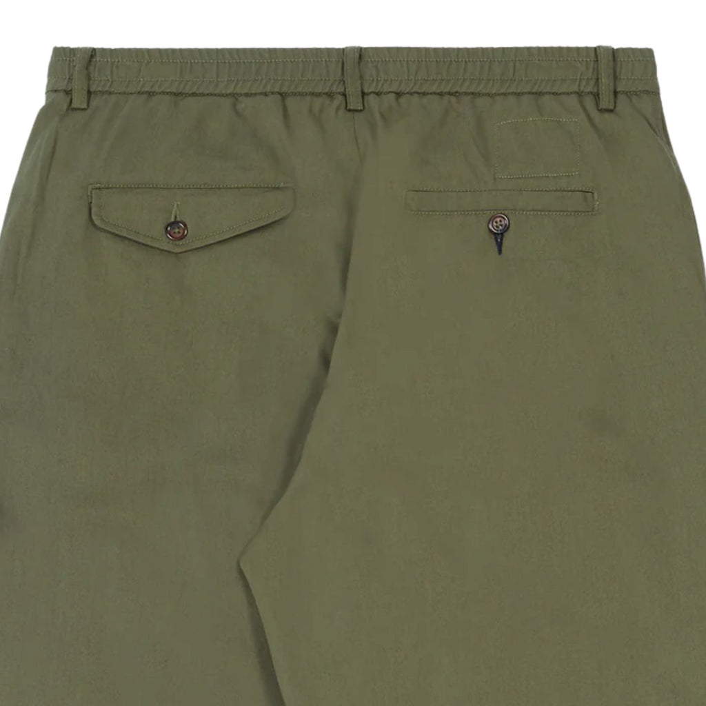 Universal Works Pleated Track Pant - Olive