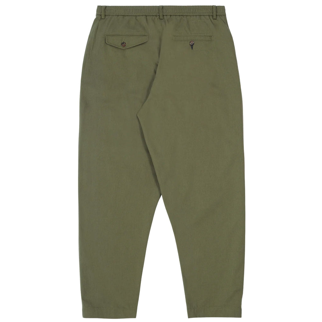 Universal Works Pleated Track Pant - Olive