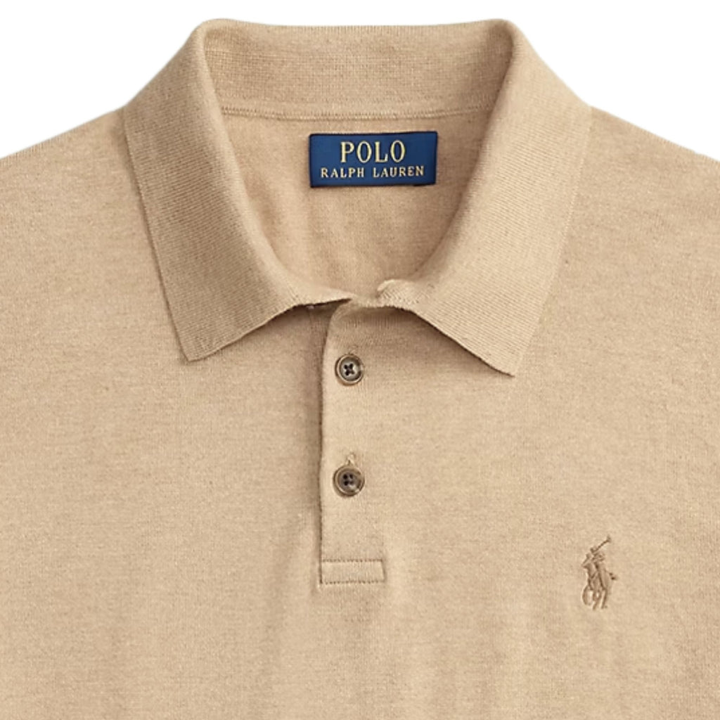 Knit Polo - Brown