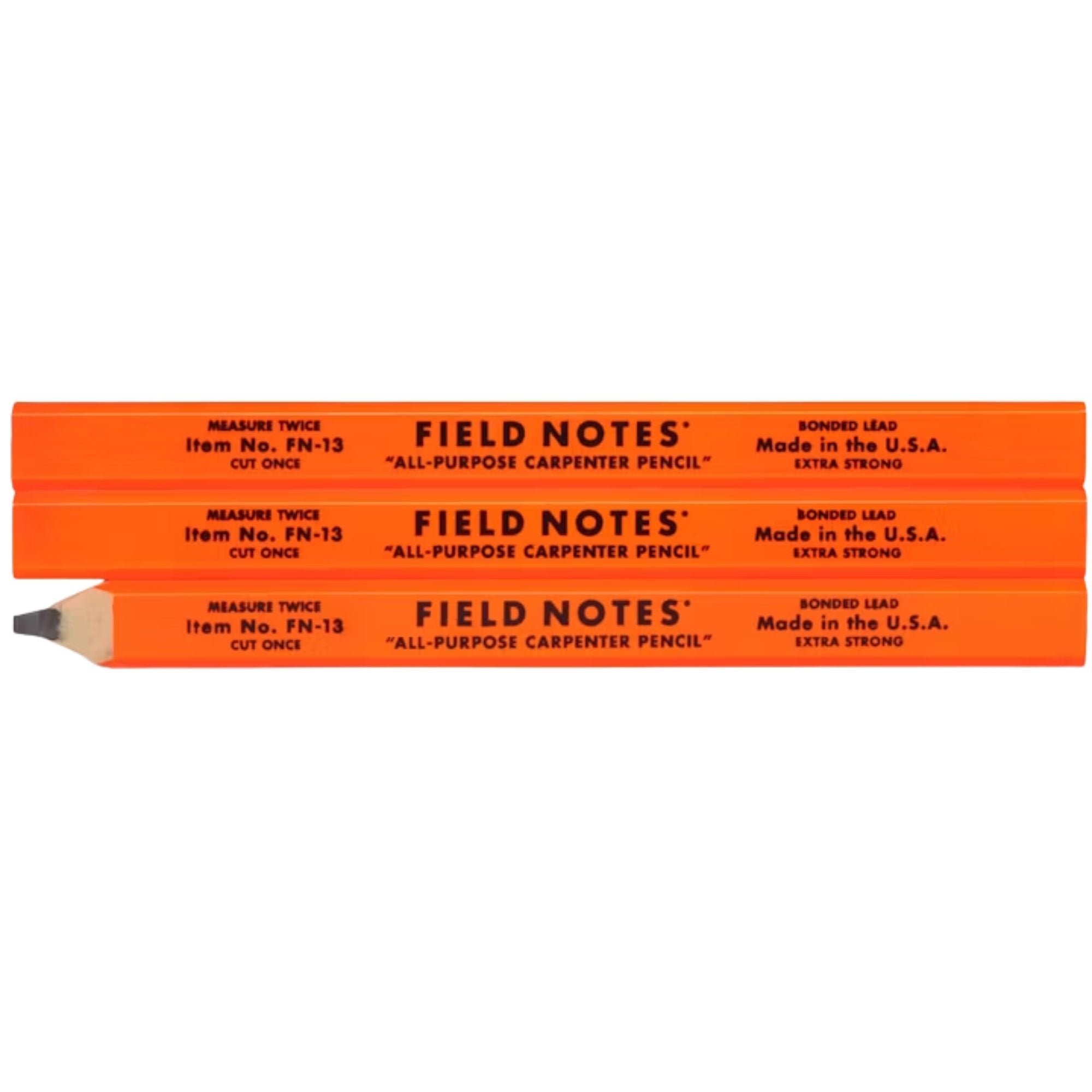3 Pack Carpenter Pencil
