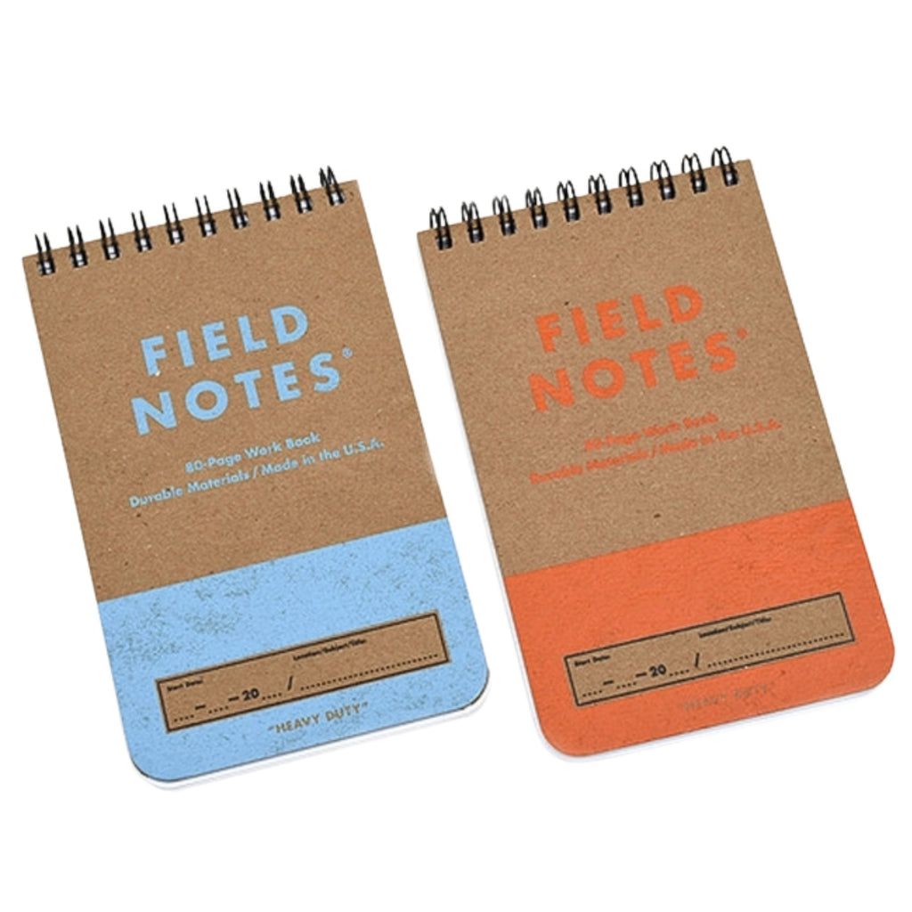 2 Pack - Heavy Duty Work Books