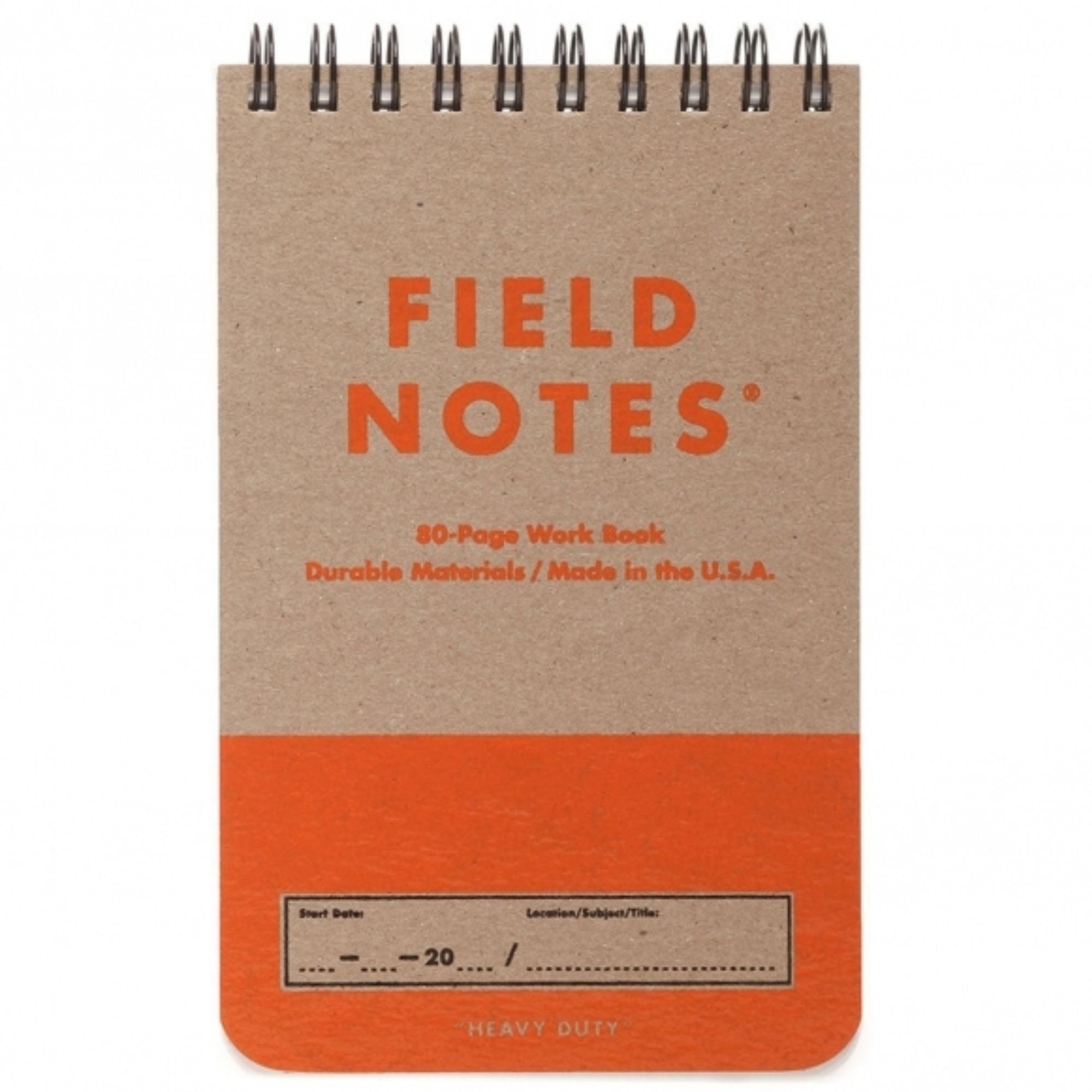 2 Pack - Heavy Duty Work Books
