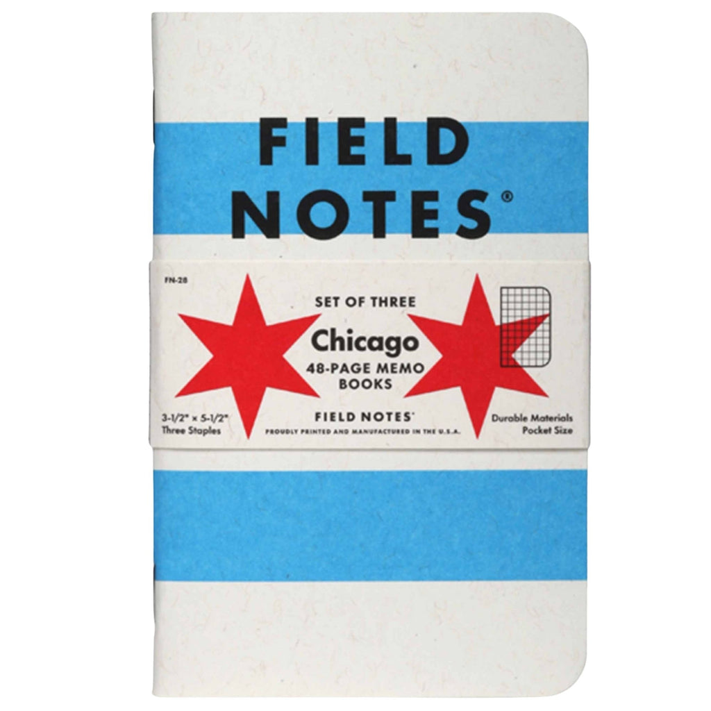 3 Pack - Chicago Memo Book