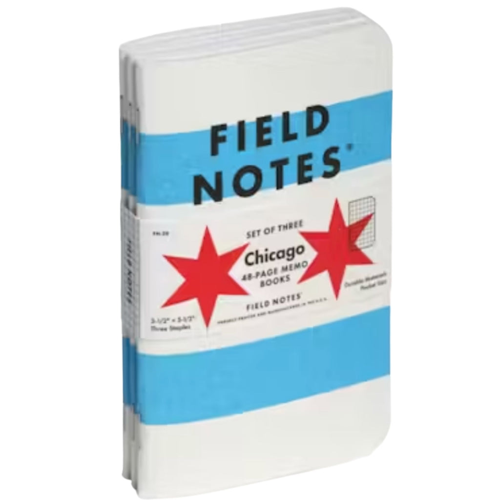 3 Pack - Chicago Memo Book