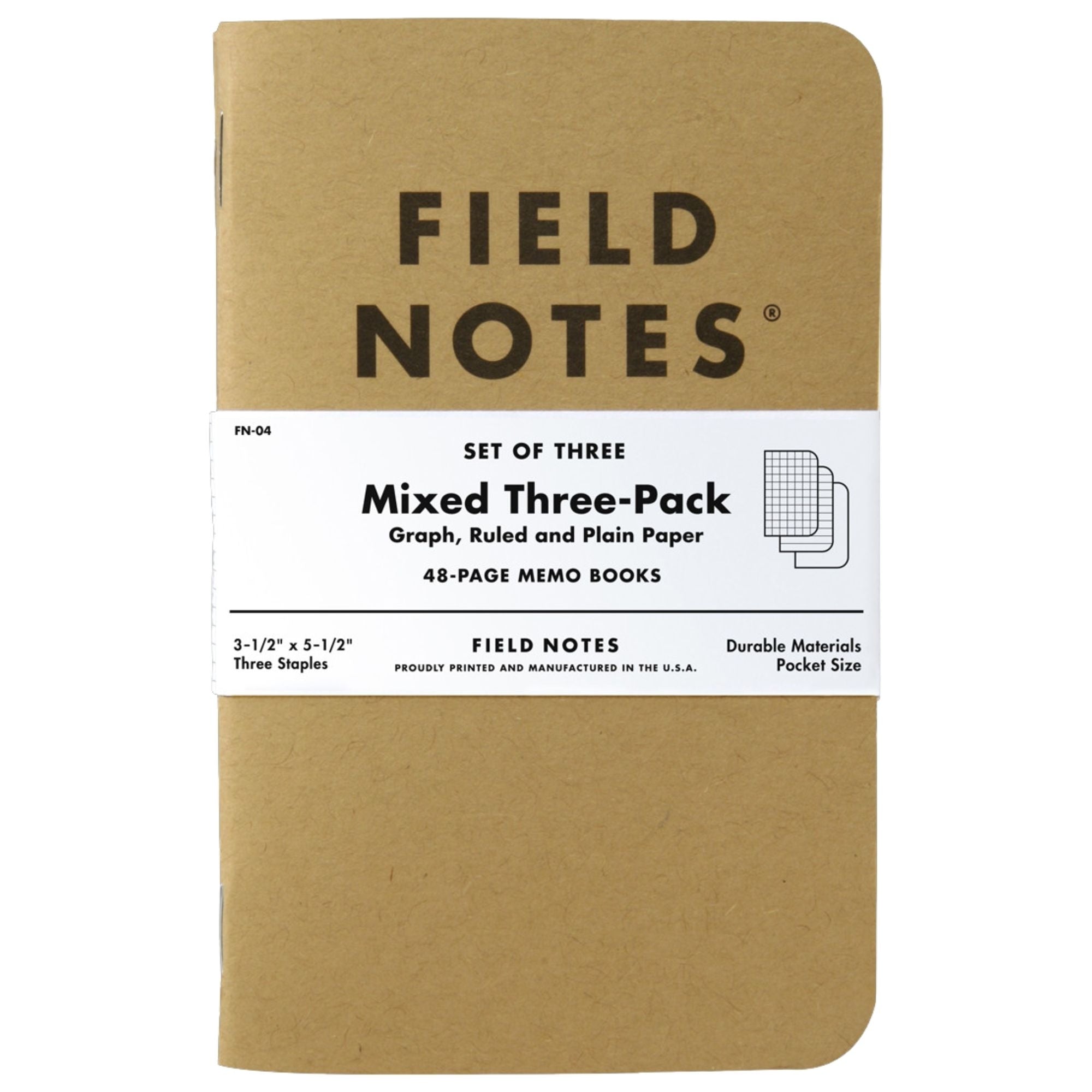 3 Pack Original Kraft - Mixed