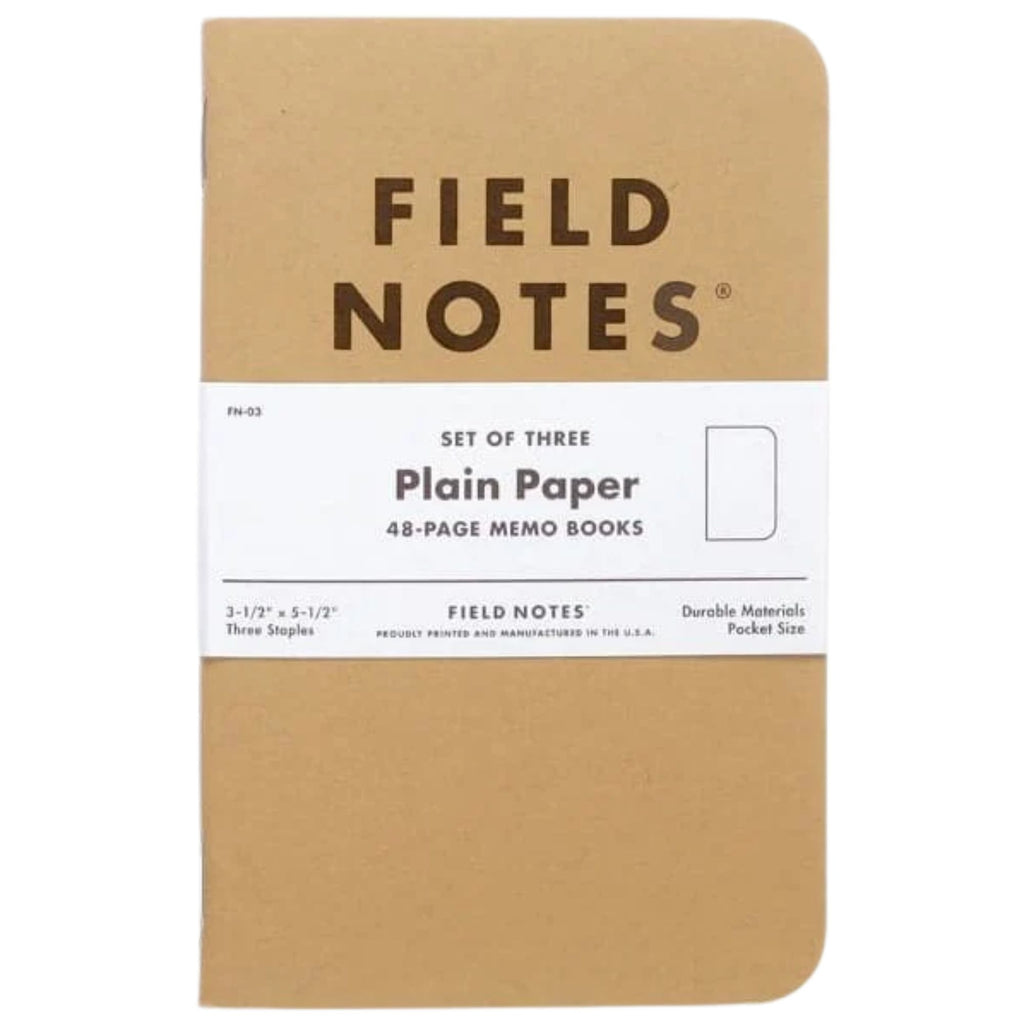 3 Pack Original Kraft - Plain