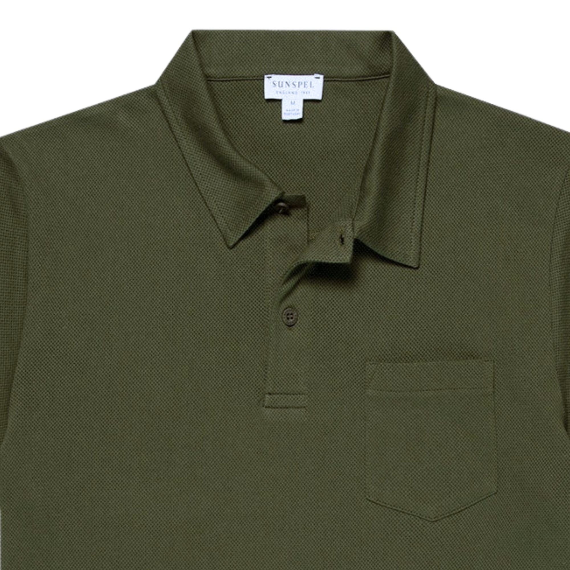 Riviera Polo Shirt - Deep Olive