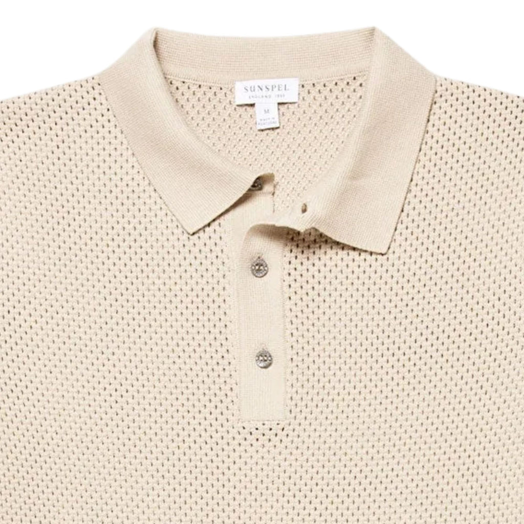 Mesh Polo - Hazelwood