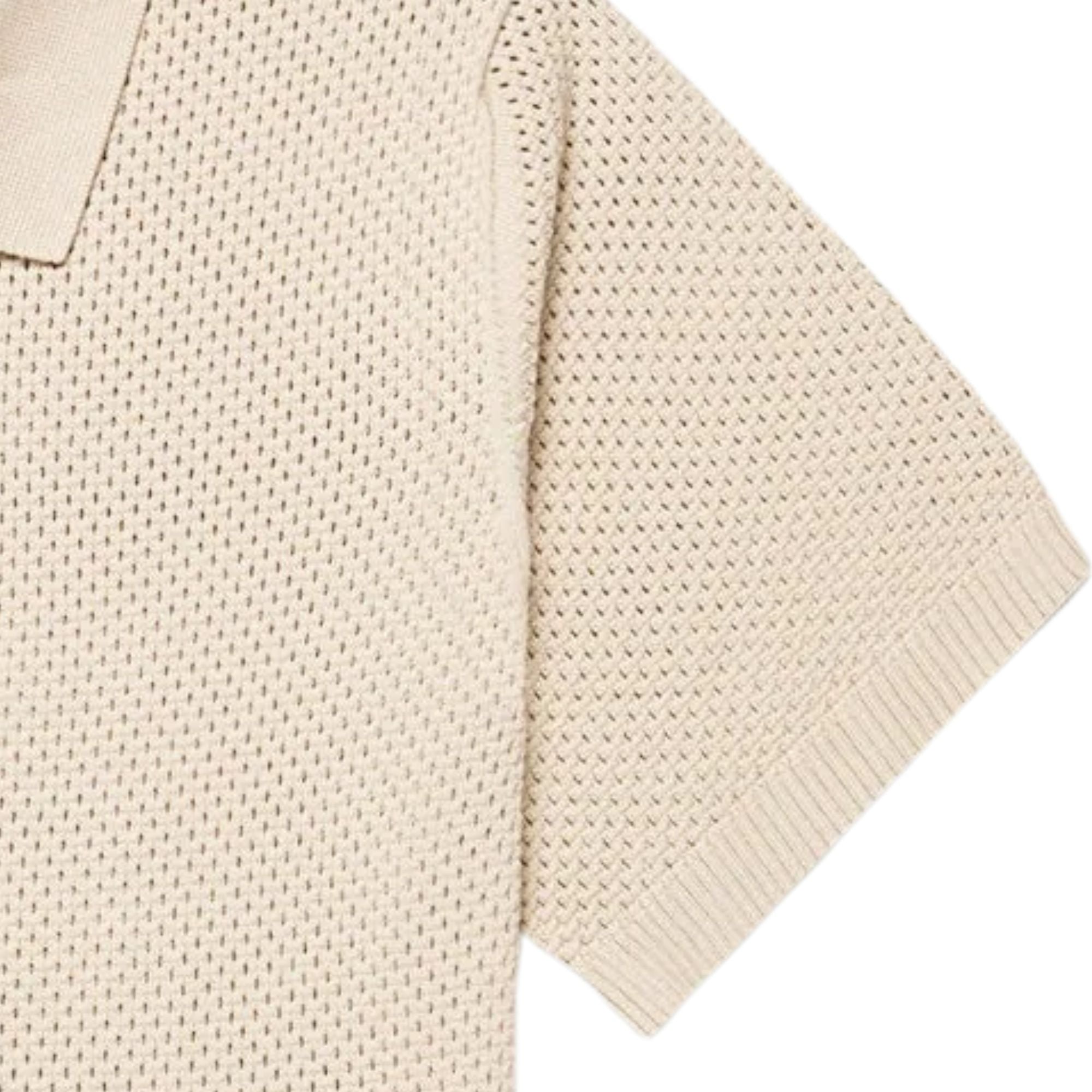 Mesh Polo - Hazelwood